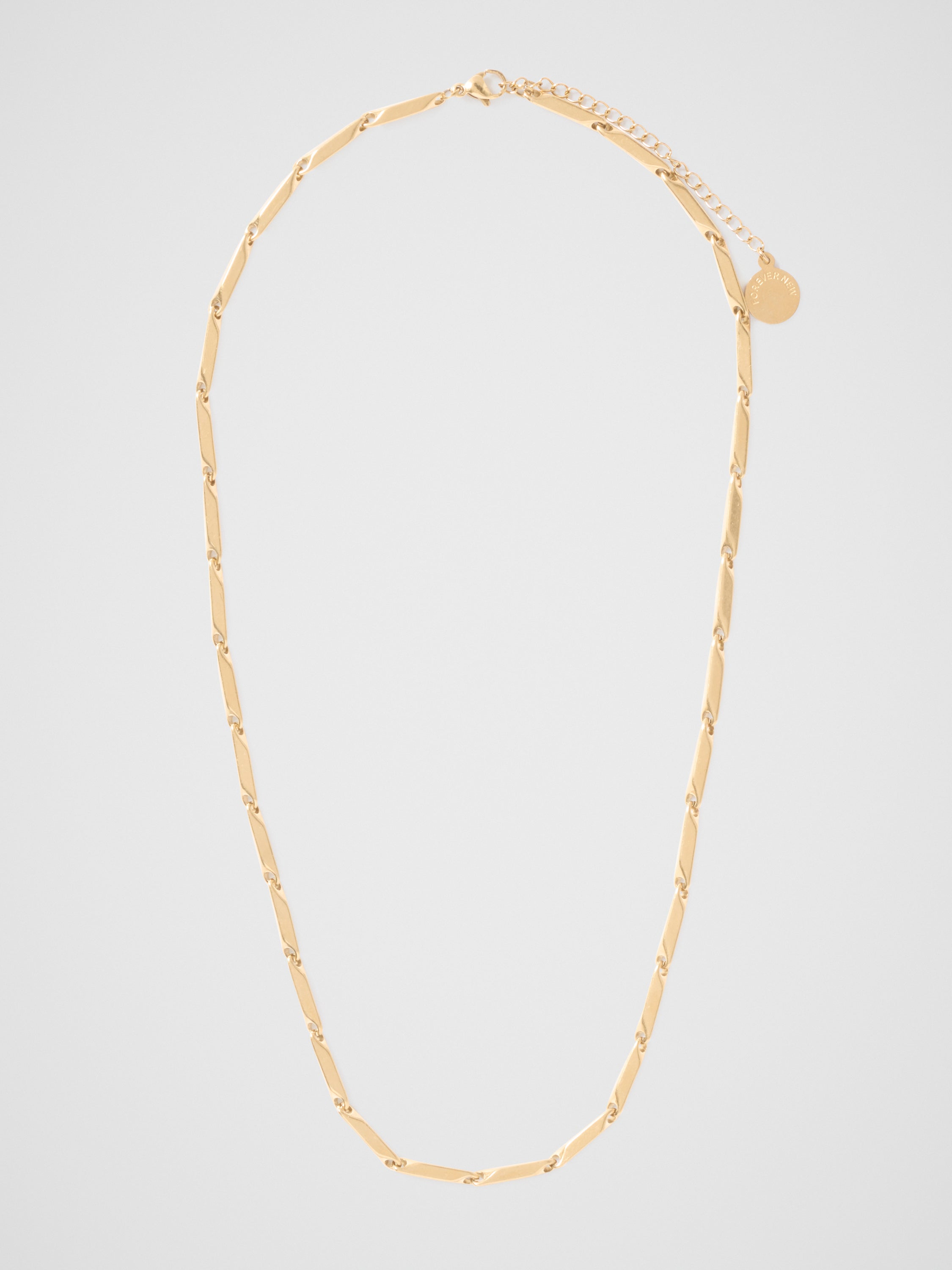 Jayda Rectangle Link Necklace