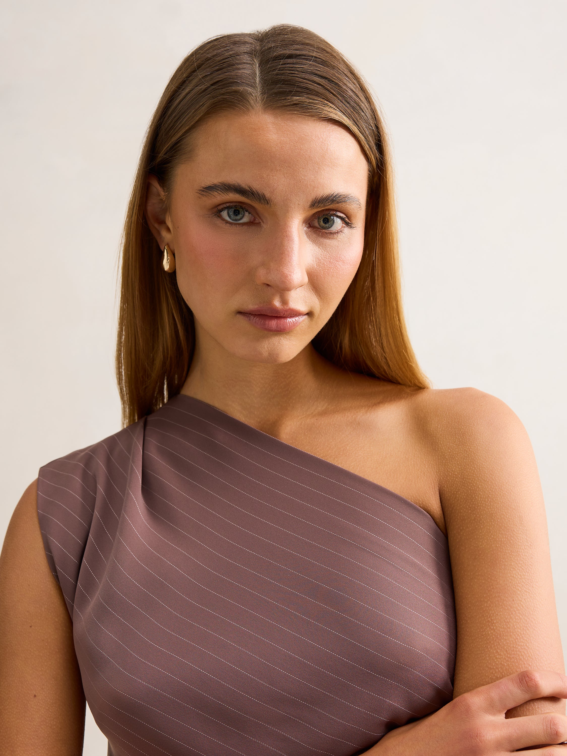 Willow Asymmetrical Tuck Top