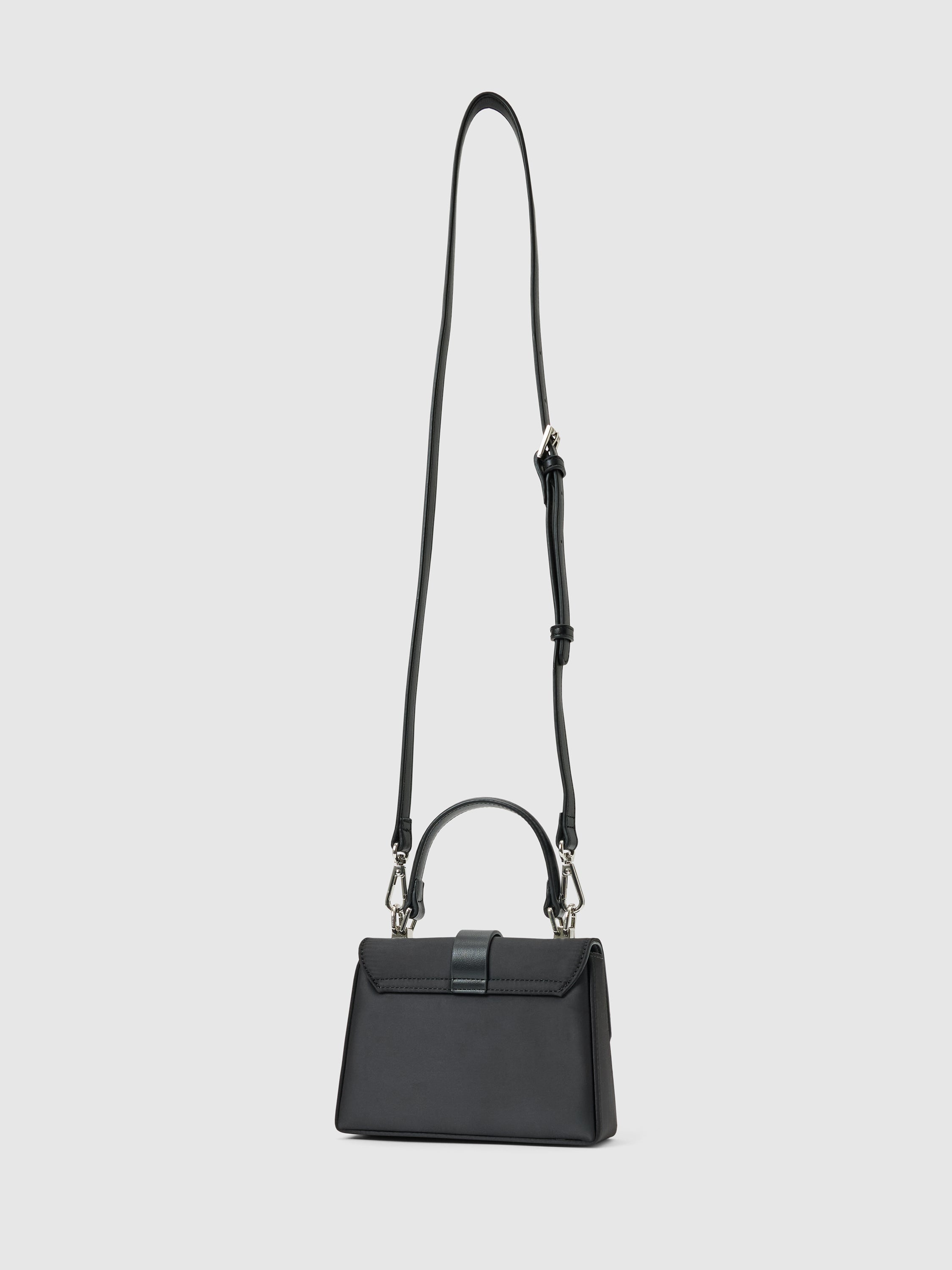 Donna Diamante Buckle Top Handle