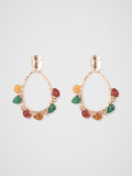 Lola Beaded Hoop Earring