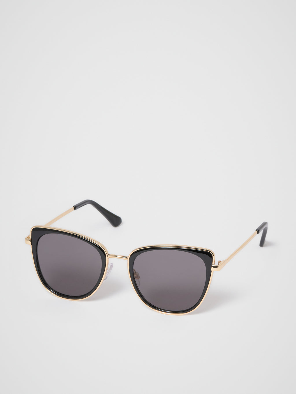Caroline Cat Eye Metal Frame Sunglasses