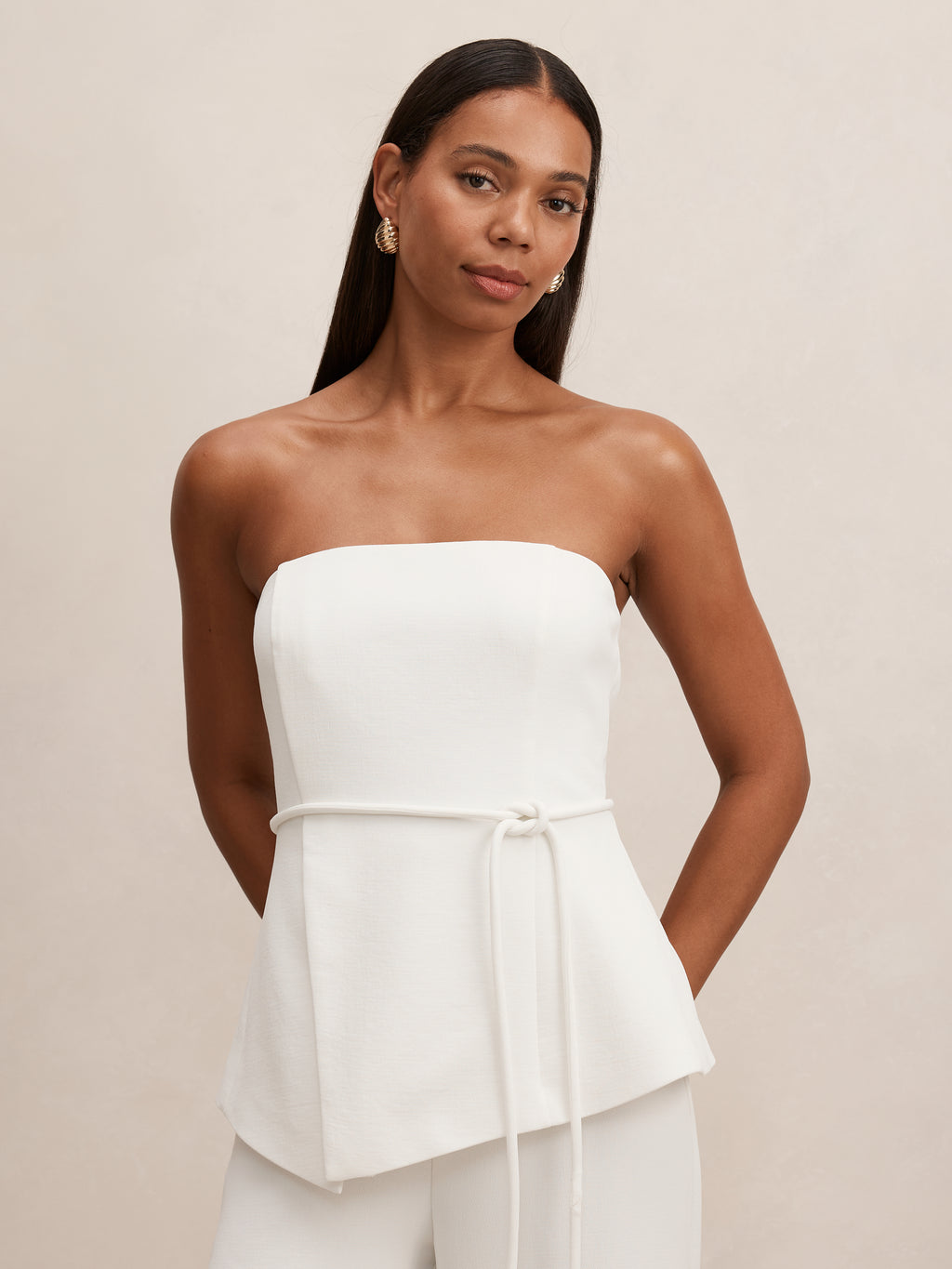 Kehlani Strapless Jumpsuit