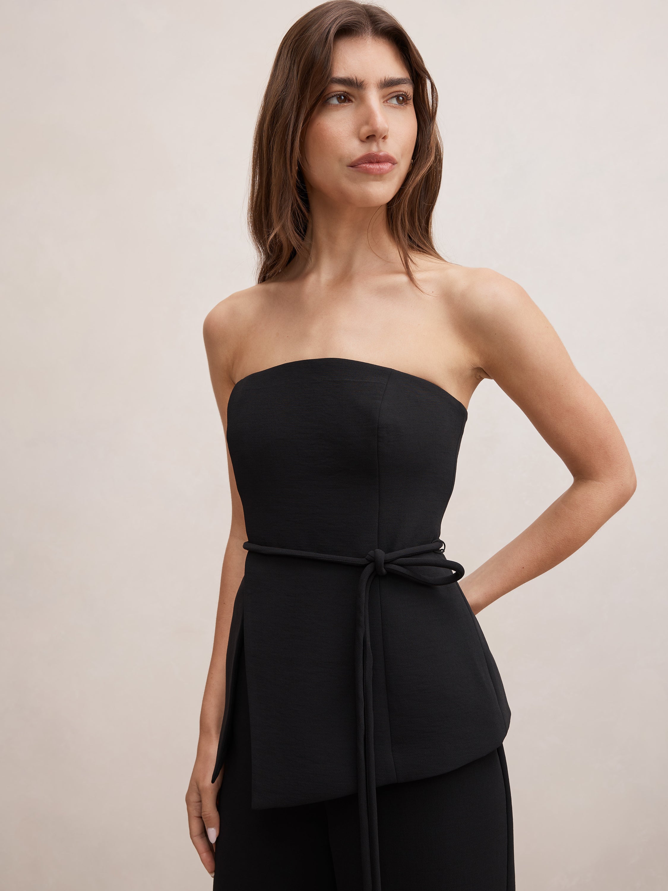 Kehlani Strapless Jumpsuit