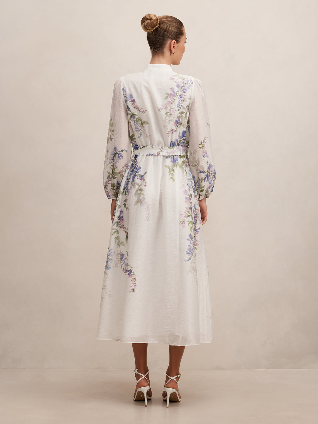 Sheridan Placement Print Midi Dress