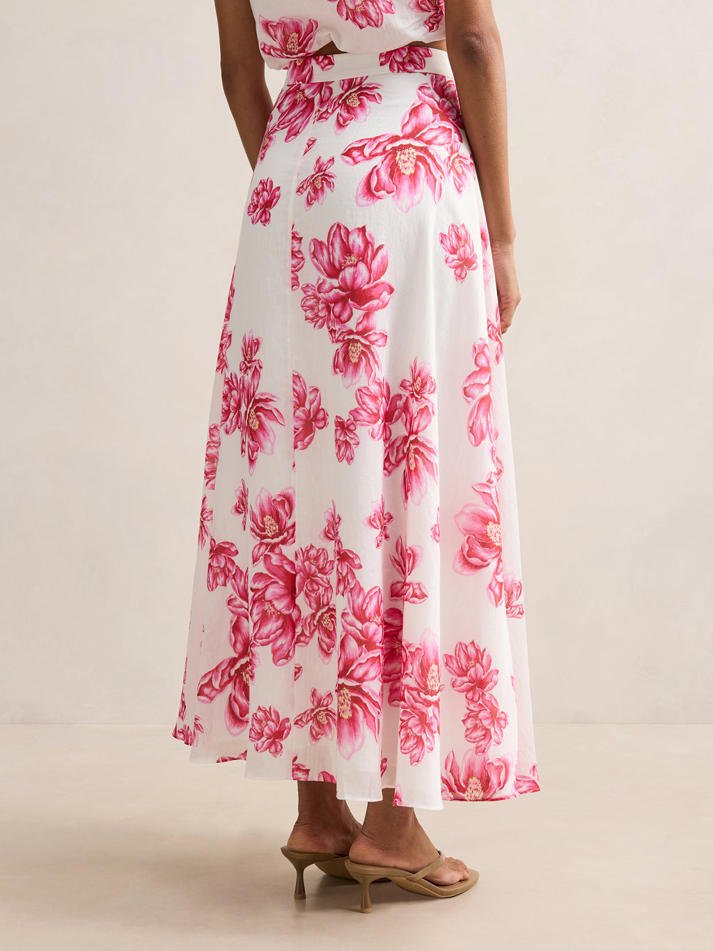 Maisie Petite Circle Midi Skirt