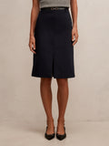 Lucy Belted Pencil Skirt