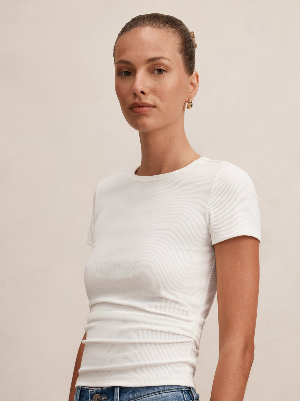 Kelly Tuck Detail Baby Tee