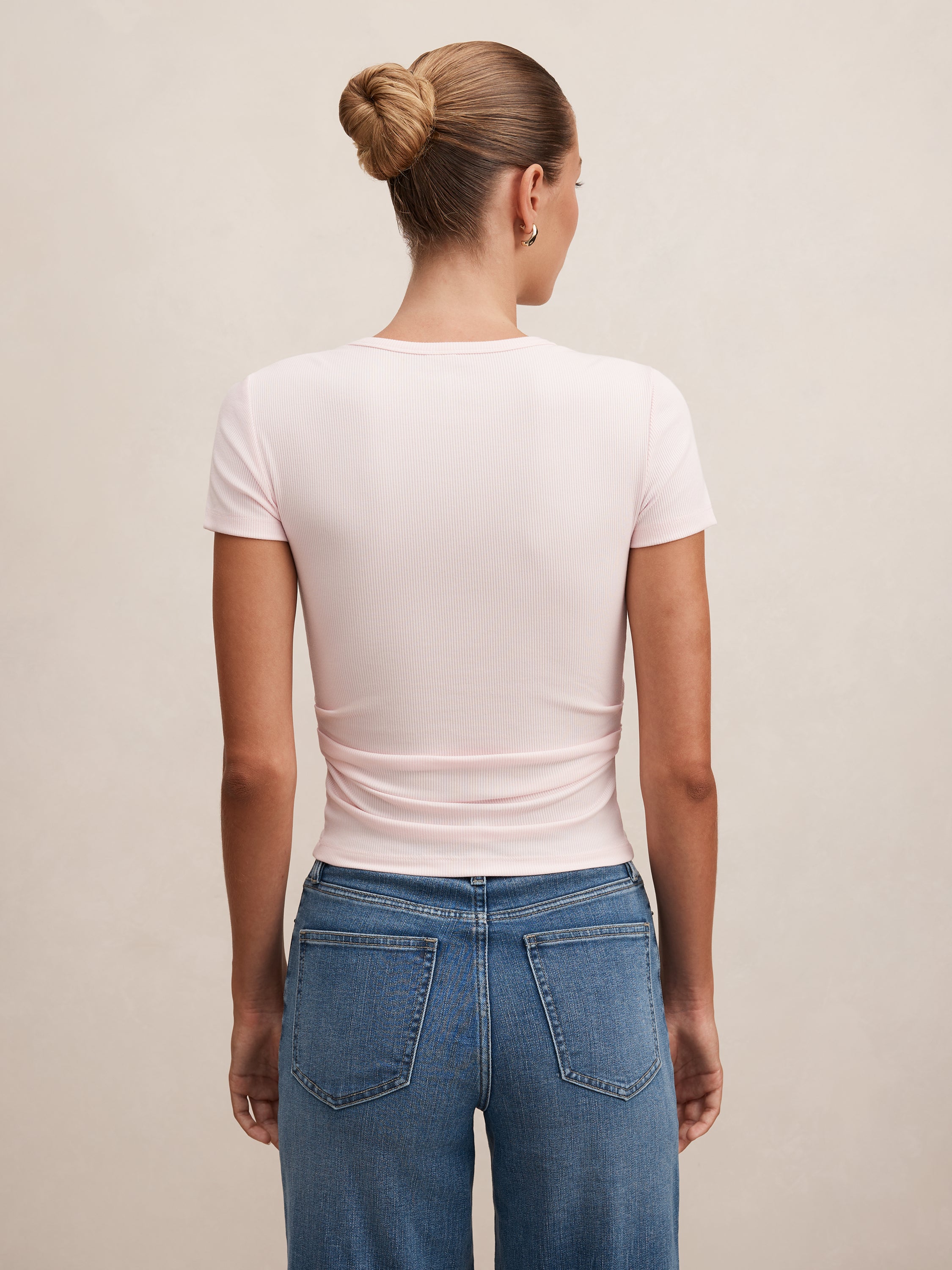 Kelly Tuck Detail Baby Tee