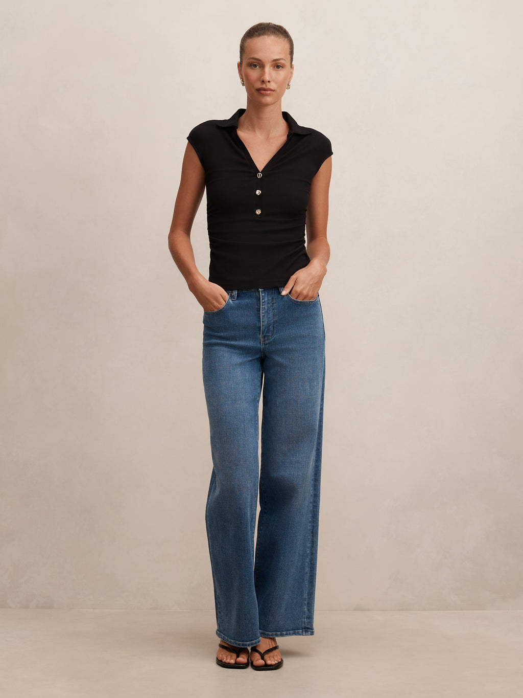 Winnie Extended Shoulder Polo