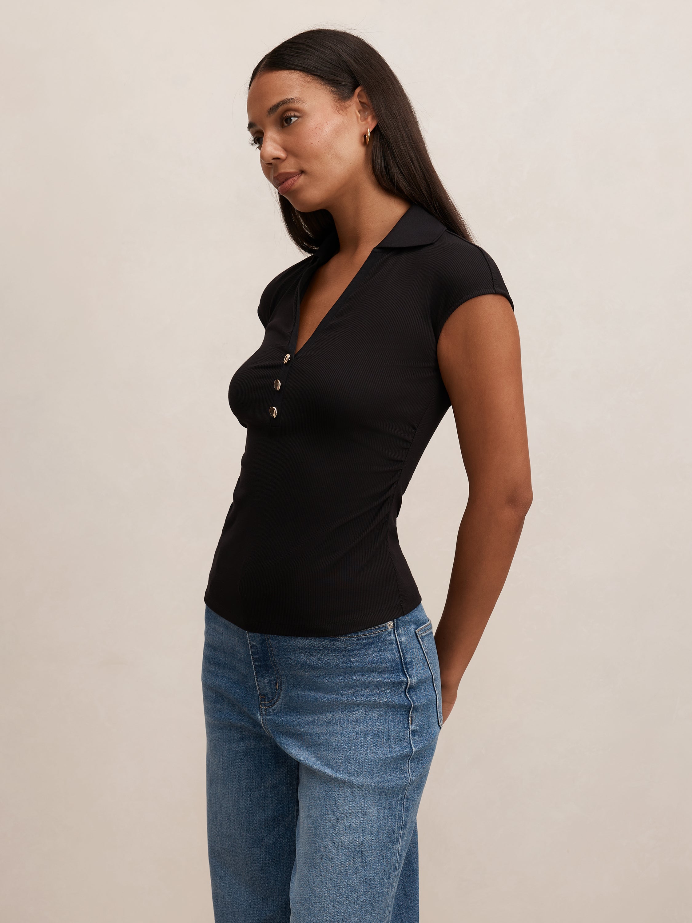 Winnie Extended Shoulder Polo