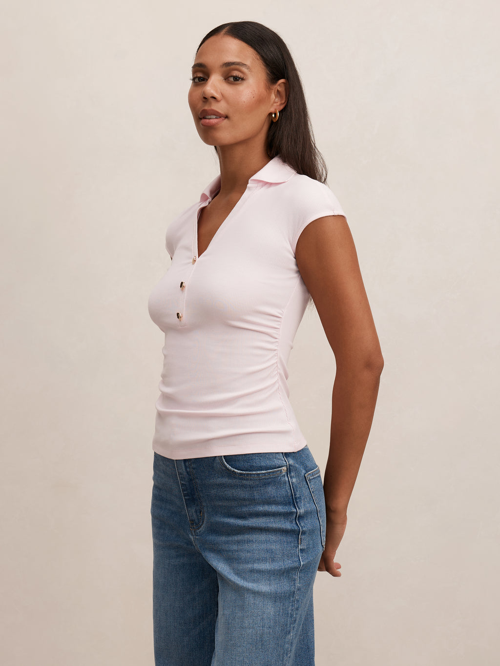 Winnie Extended Shoulder Polo