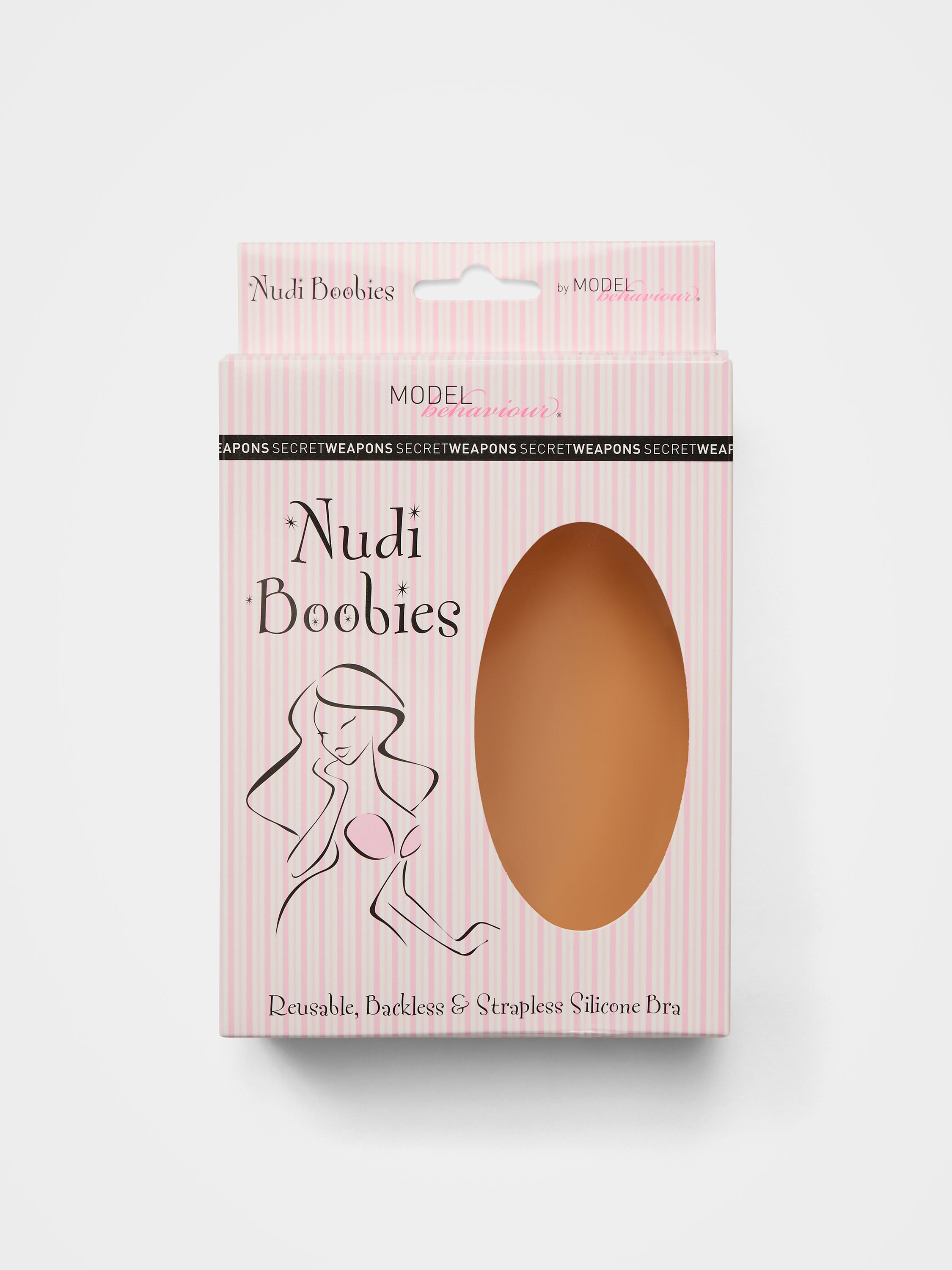 Nudi Boobies Silicone Bra