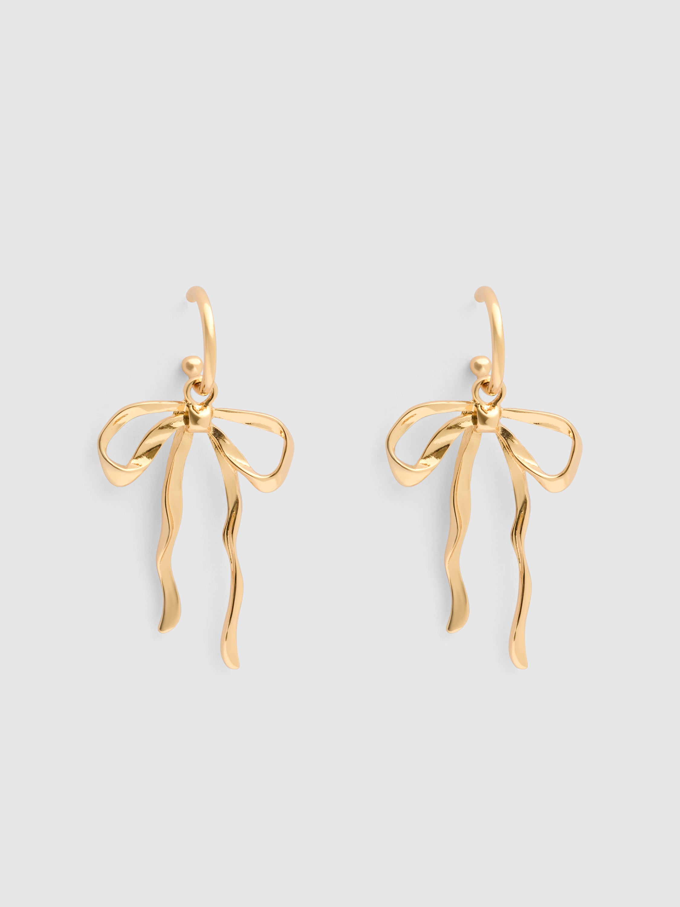 Signature Bronte Hoop Bow Earring