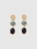 Signature Mackenzie Metal Stone Earring