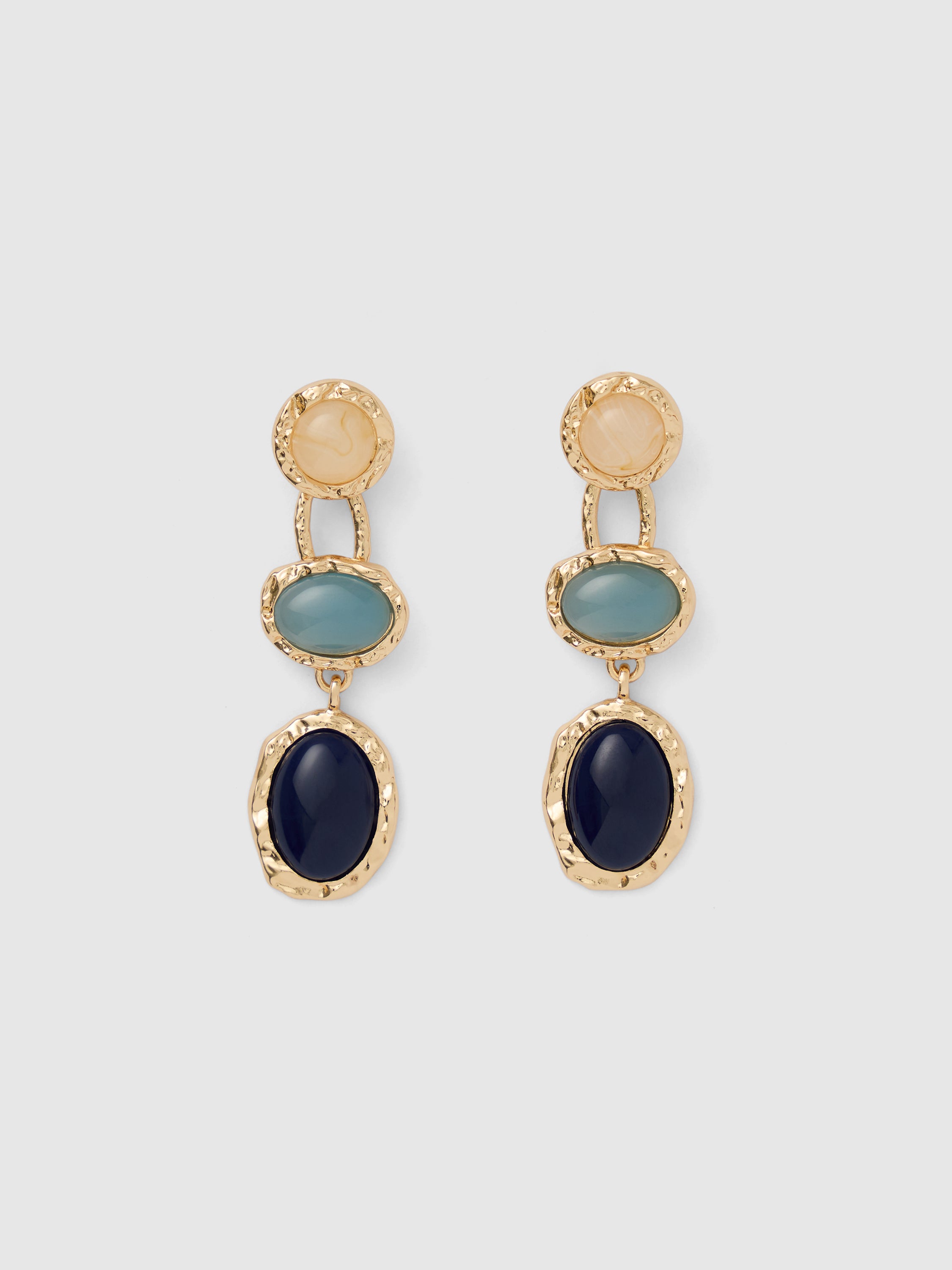 Signature Mackenzie Metal Stone Earring
