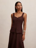 Cinzia Trim Detail Top