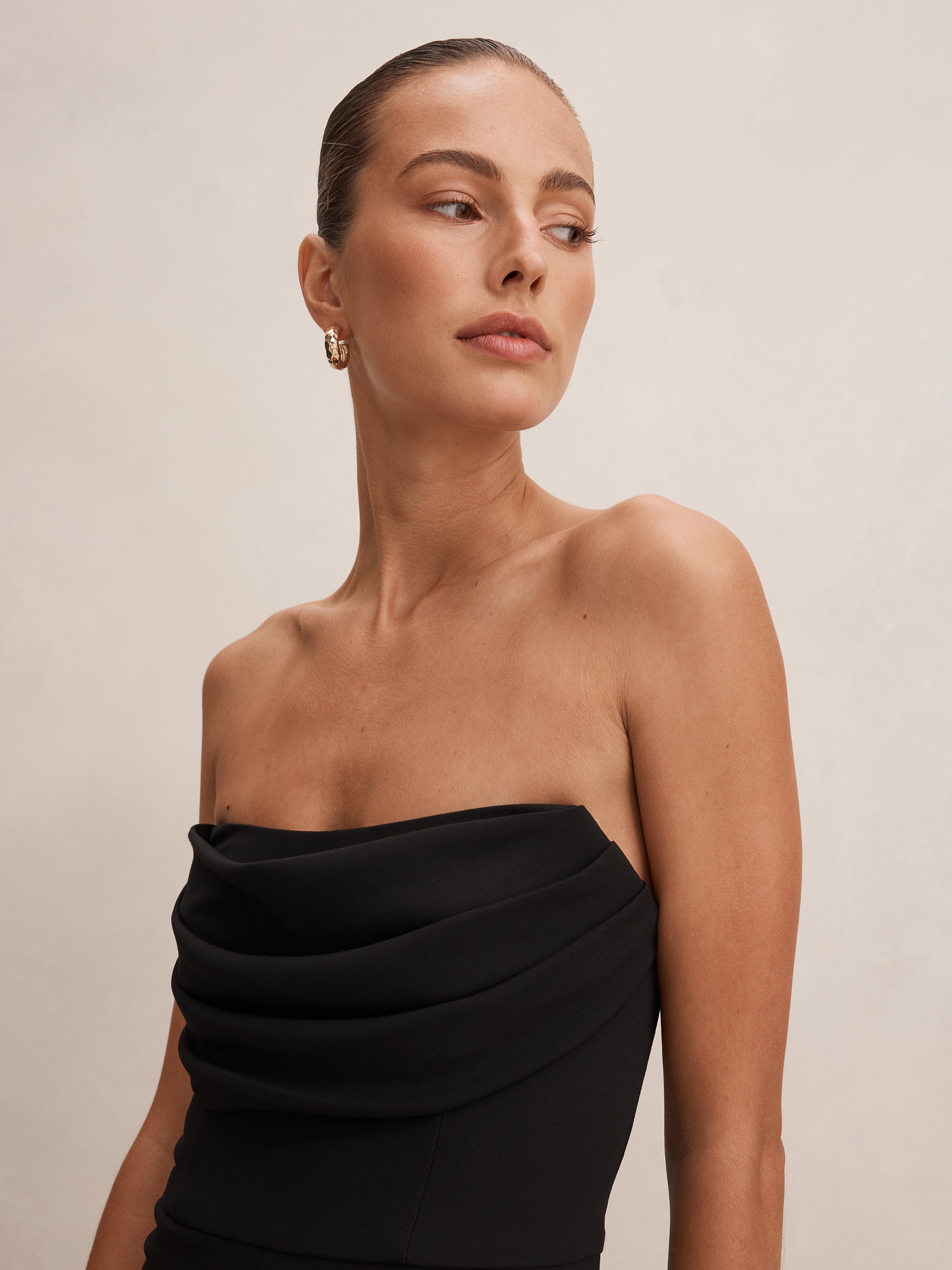 Shelly Strapless Corset Jumpsuit