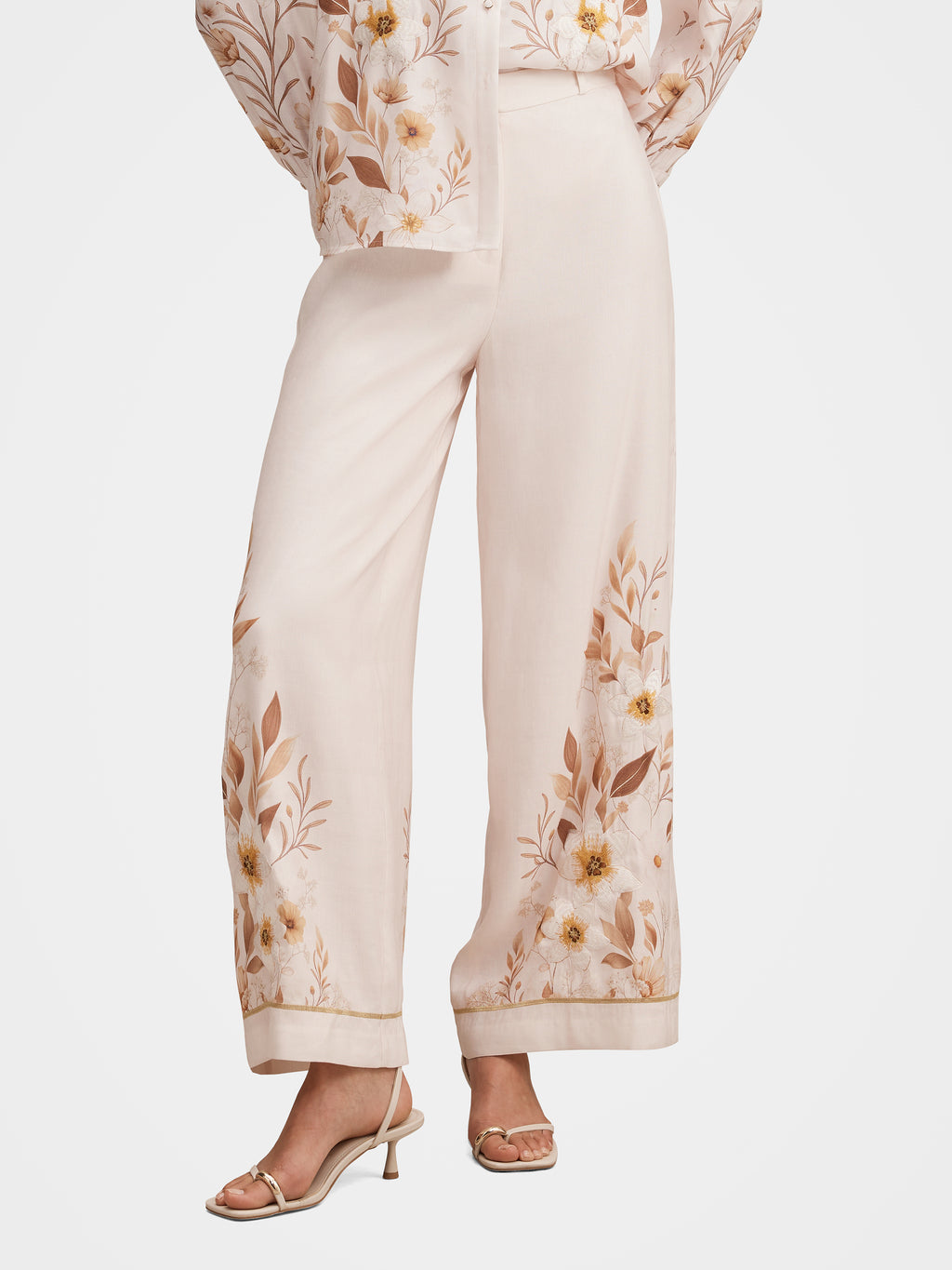 Sylvia Floral Embroidery Pant