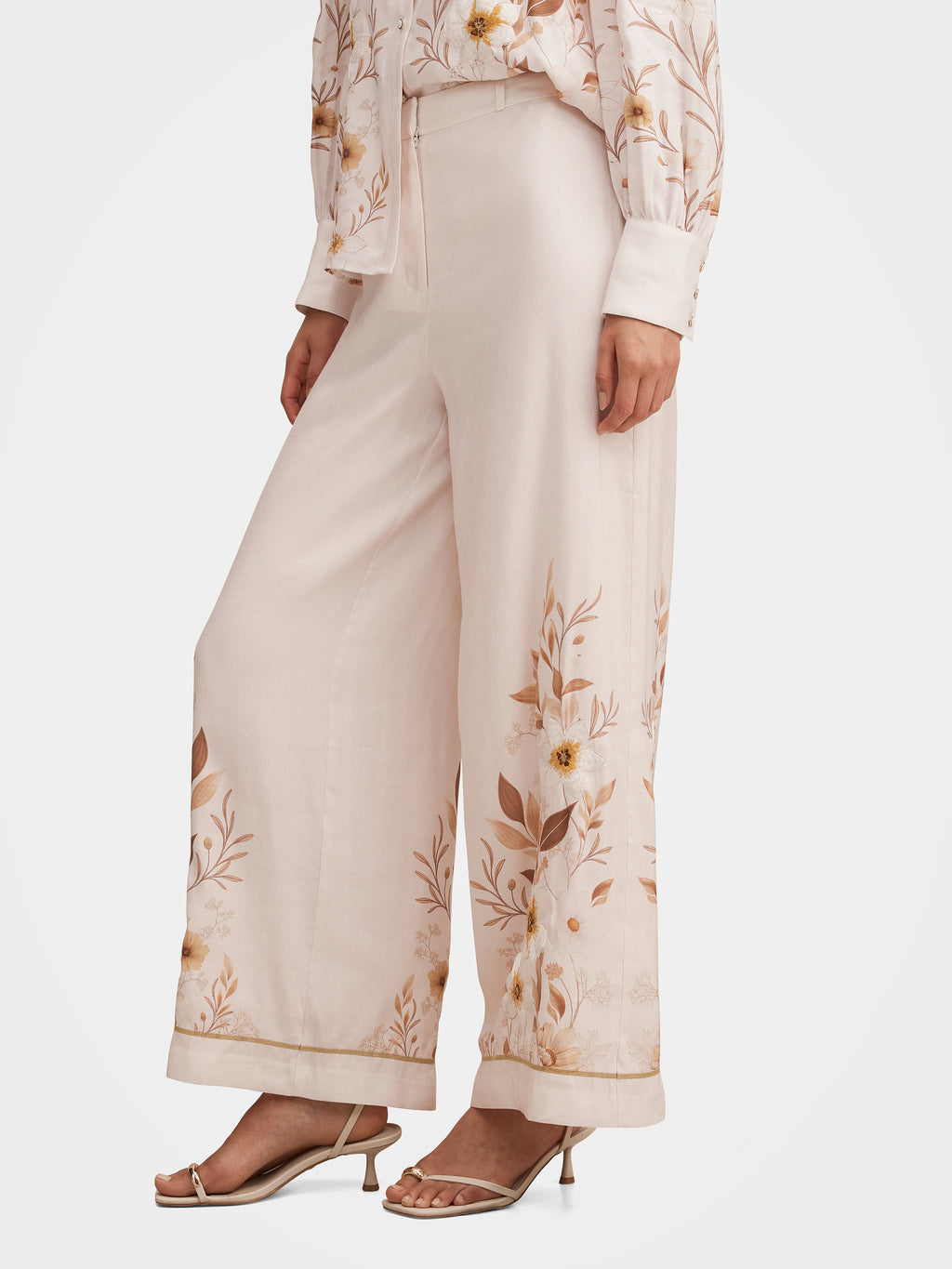 Sylvia Floral Embroidery Pant