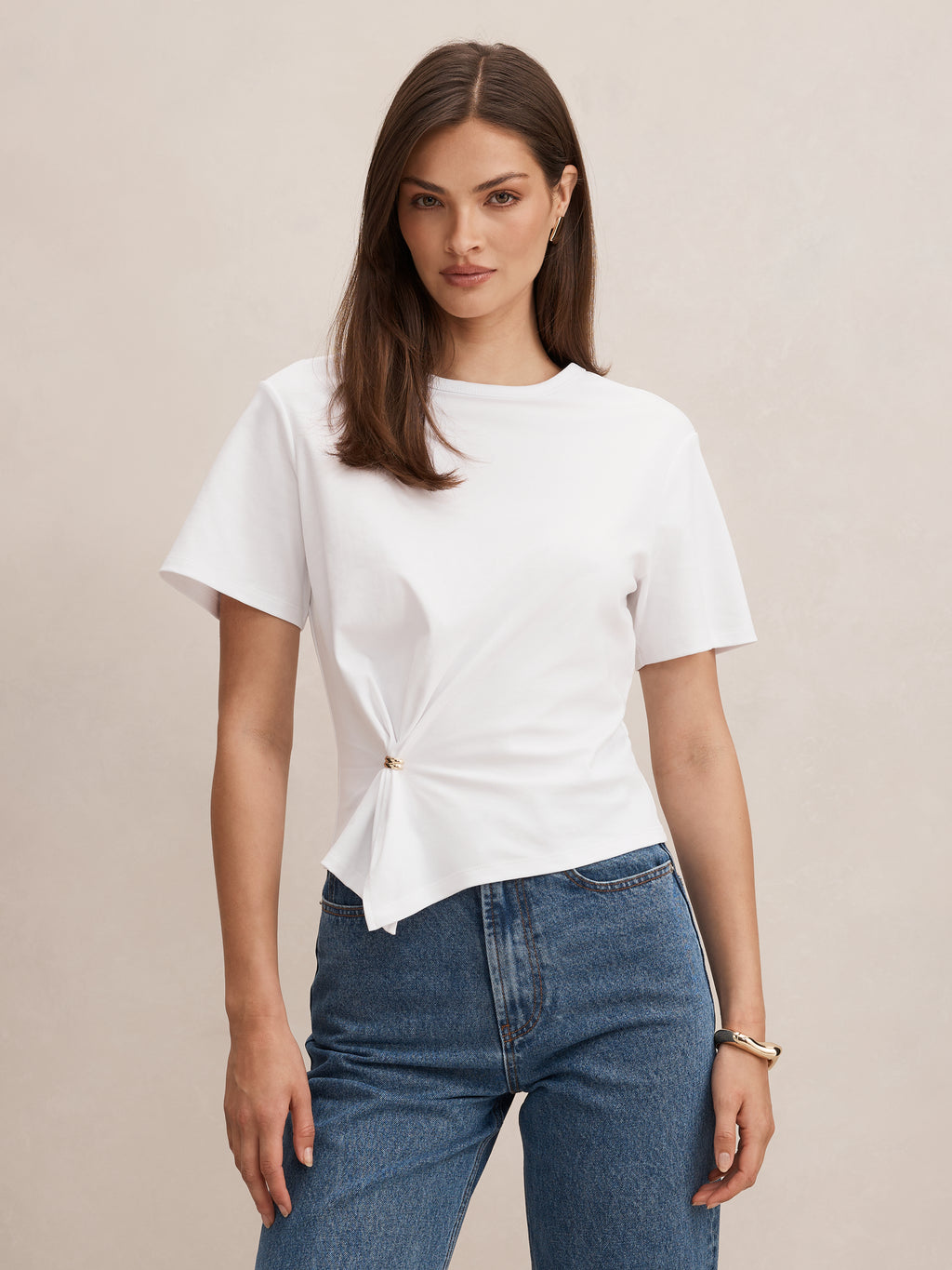 Lani Hardware Detail Tee