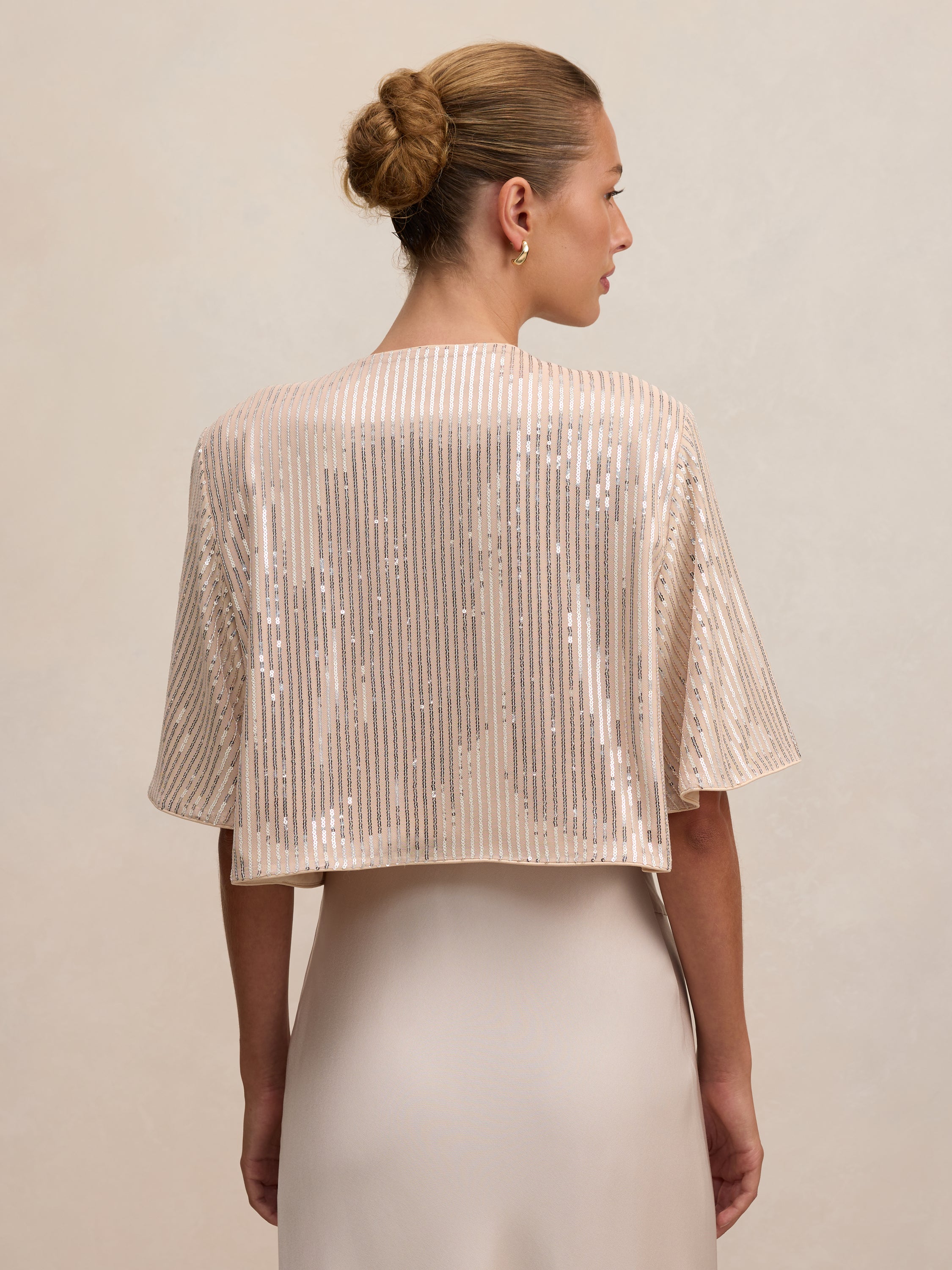 Sasha Sequin Cape