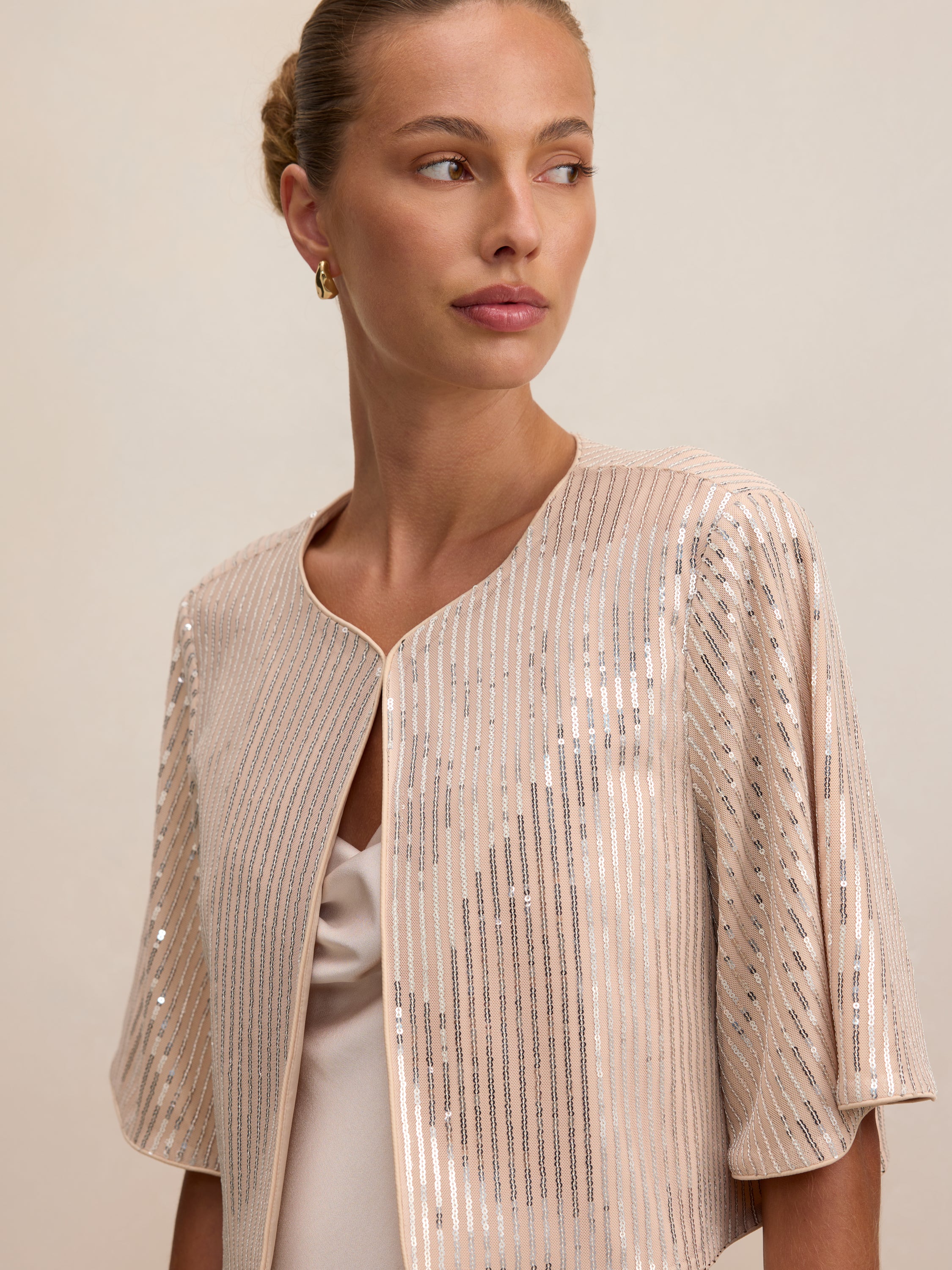 Sasha Sequin Cape
