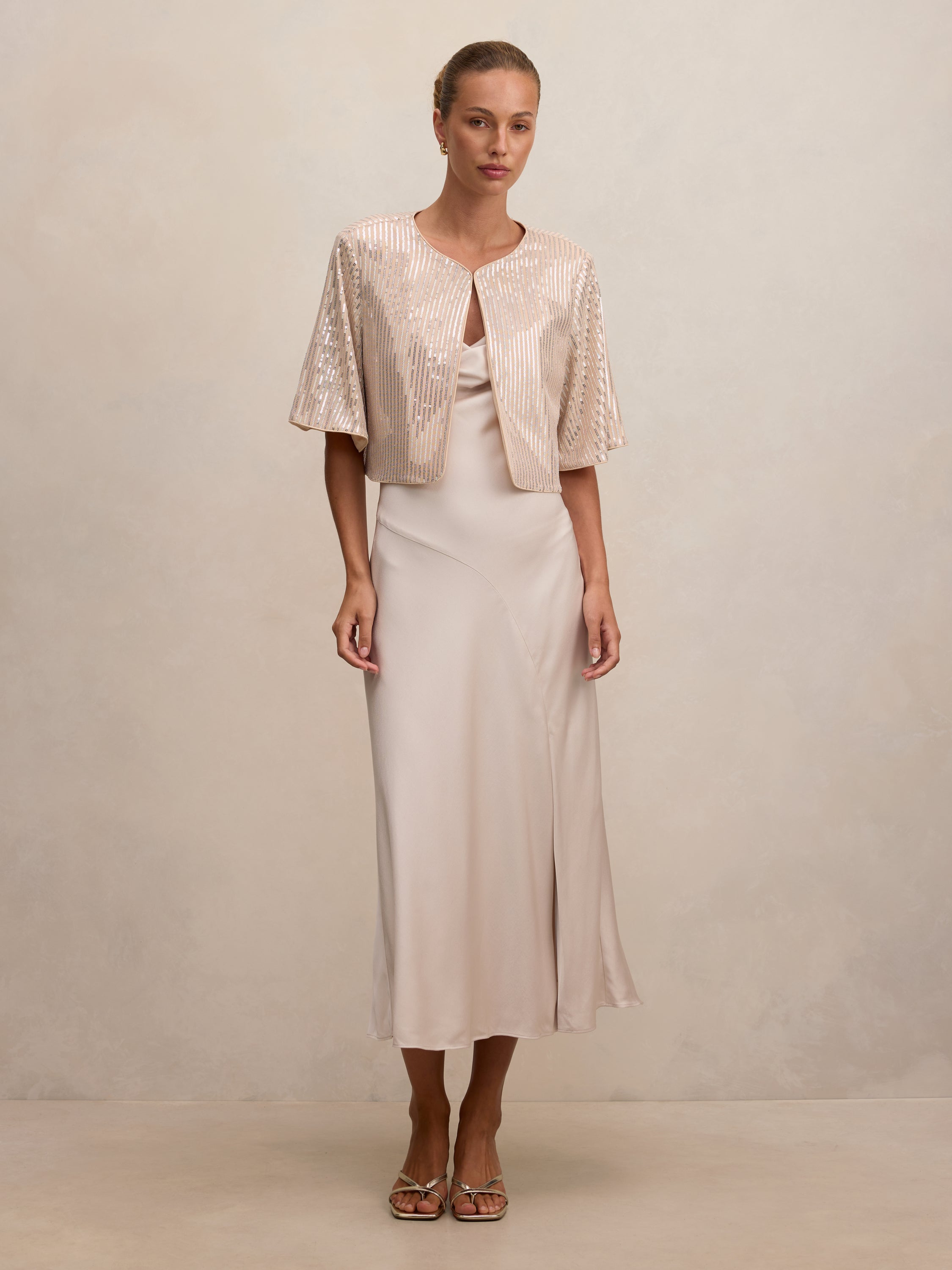 Sasha Sequin Cape