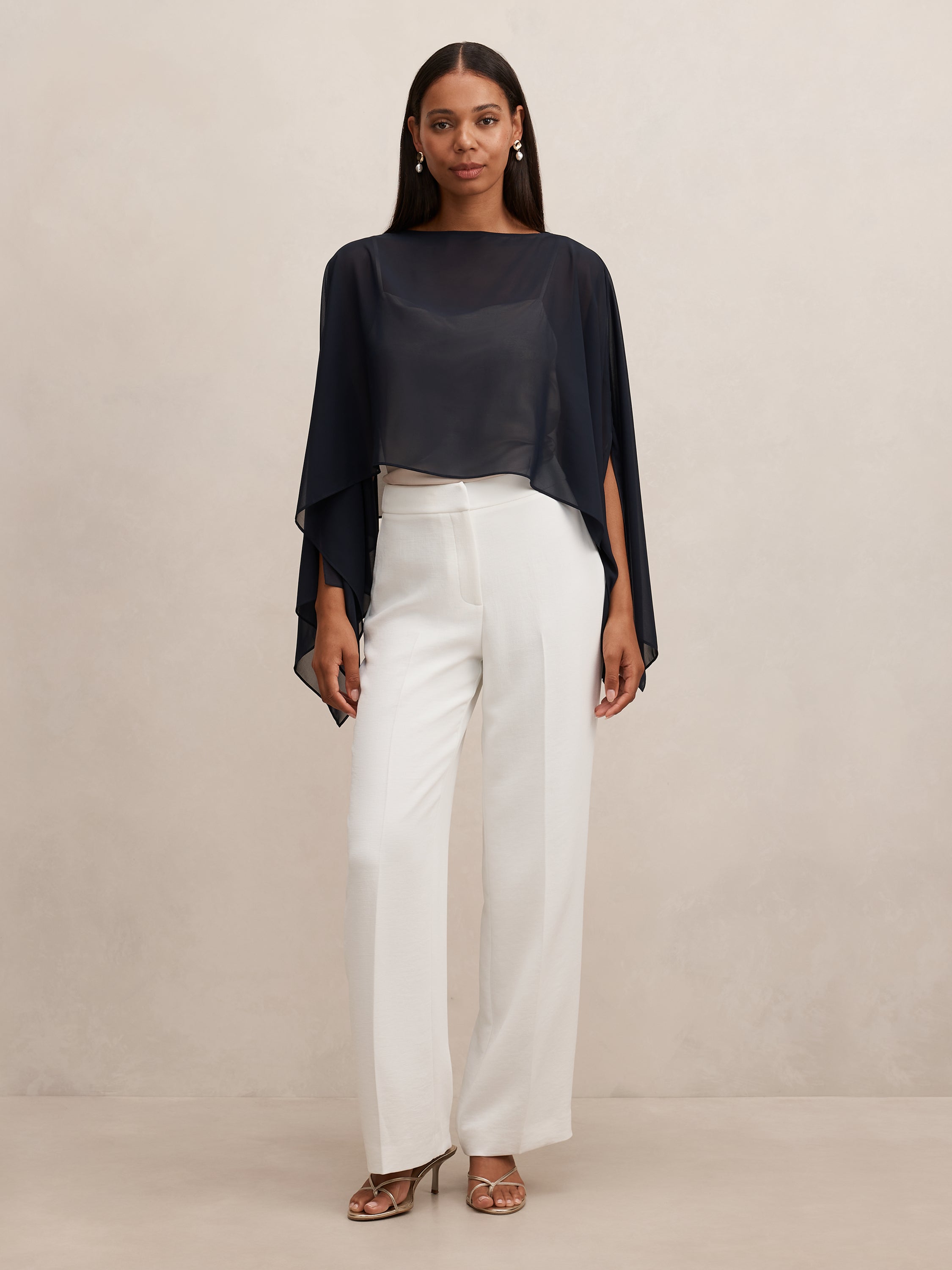 Arianna Chiffon Cape