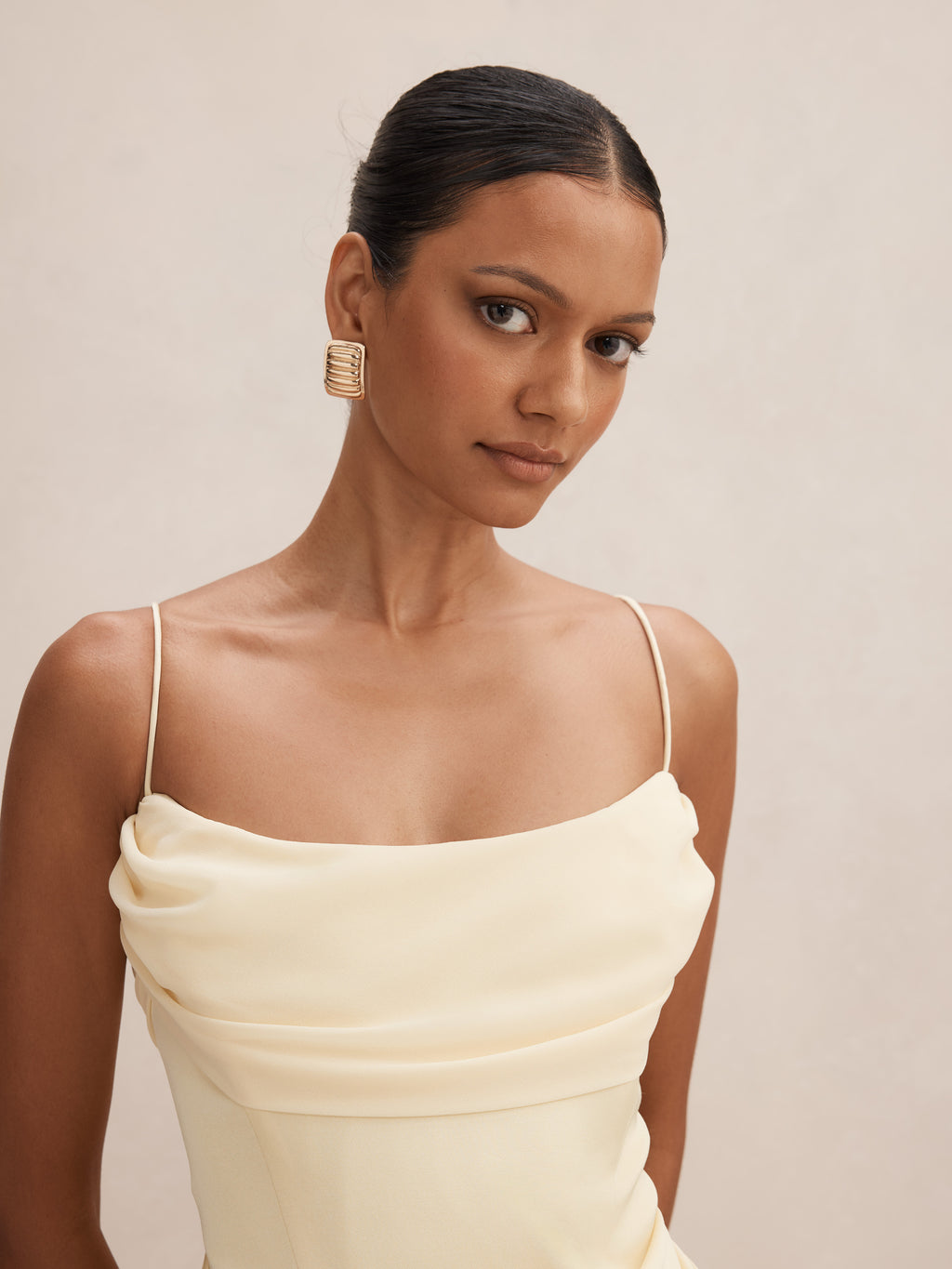 Claudia Petite Corset Maxi Dress