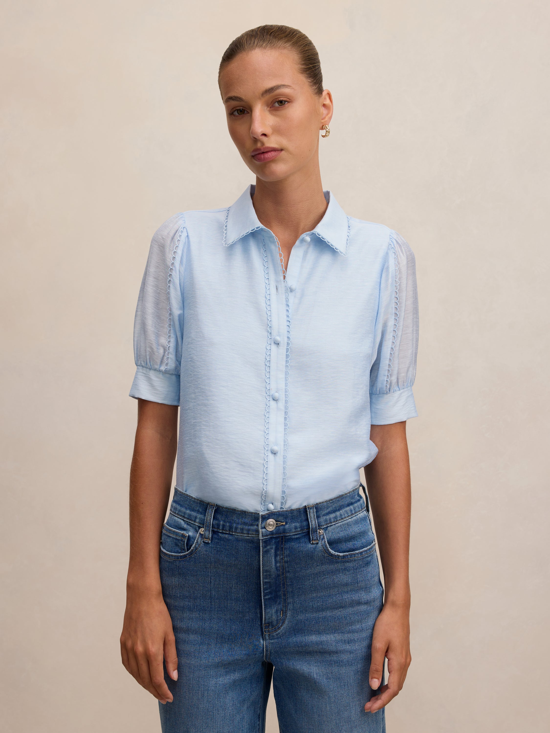 Finley Trim Detail Blouse
