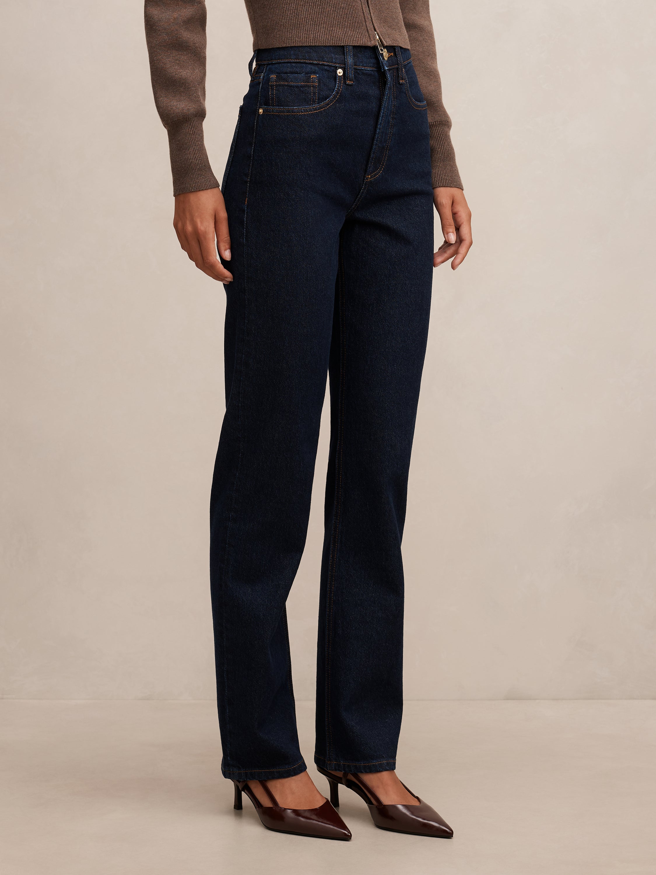 Devon High Rise Slim Jean