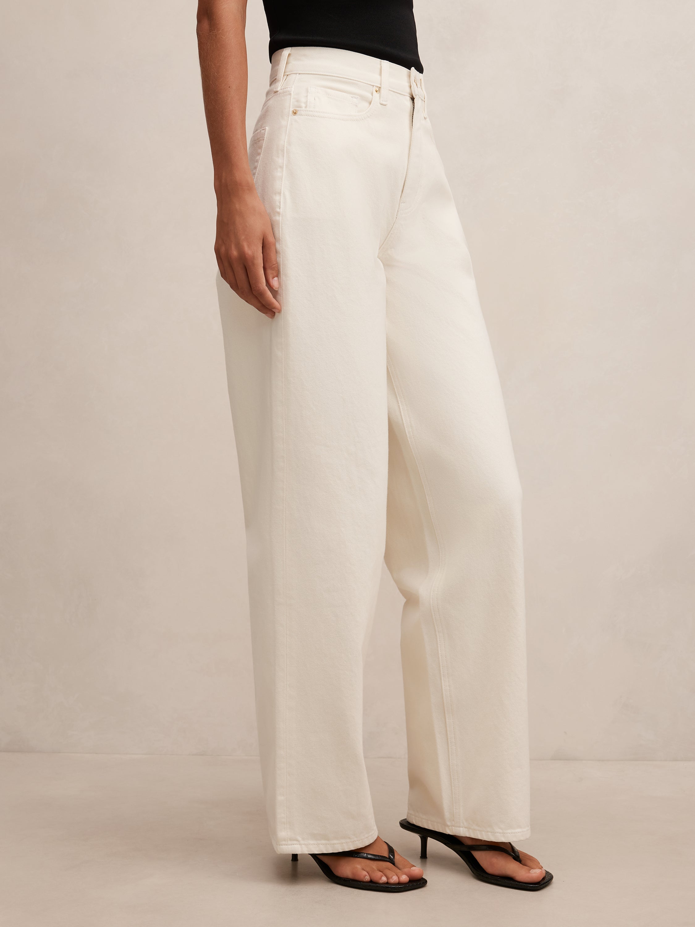 Gia High Rise Wide Leg Jean