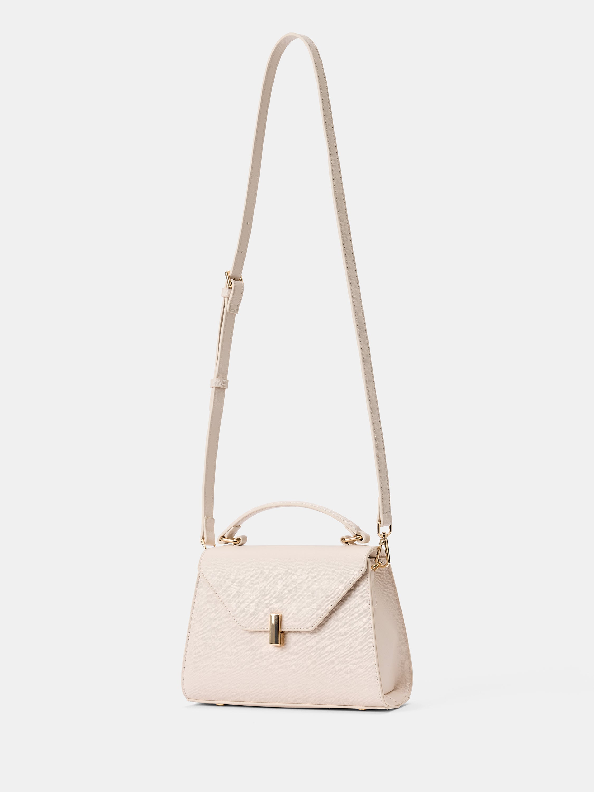 Mietta Lock Top Handle Bag