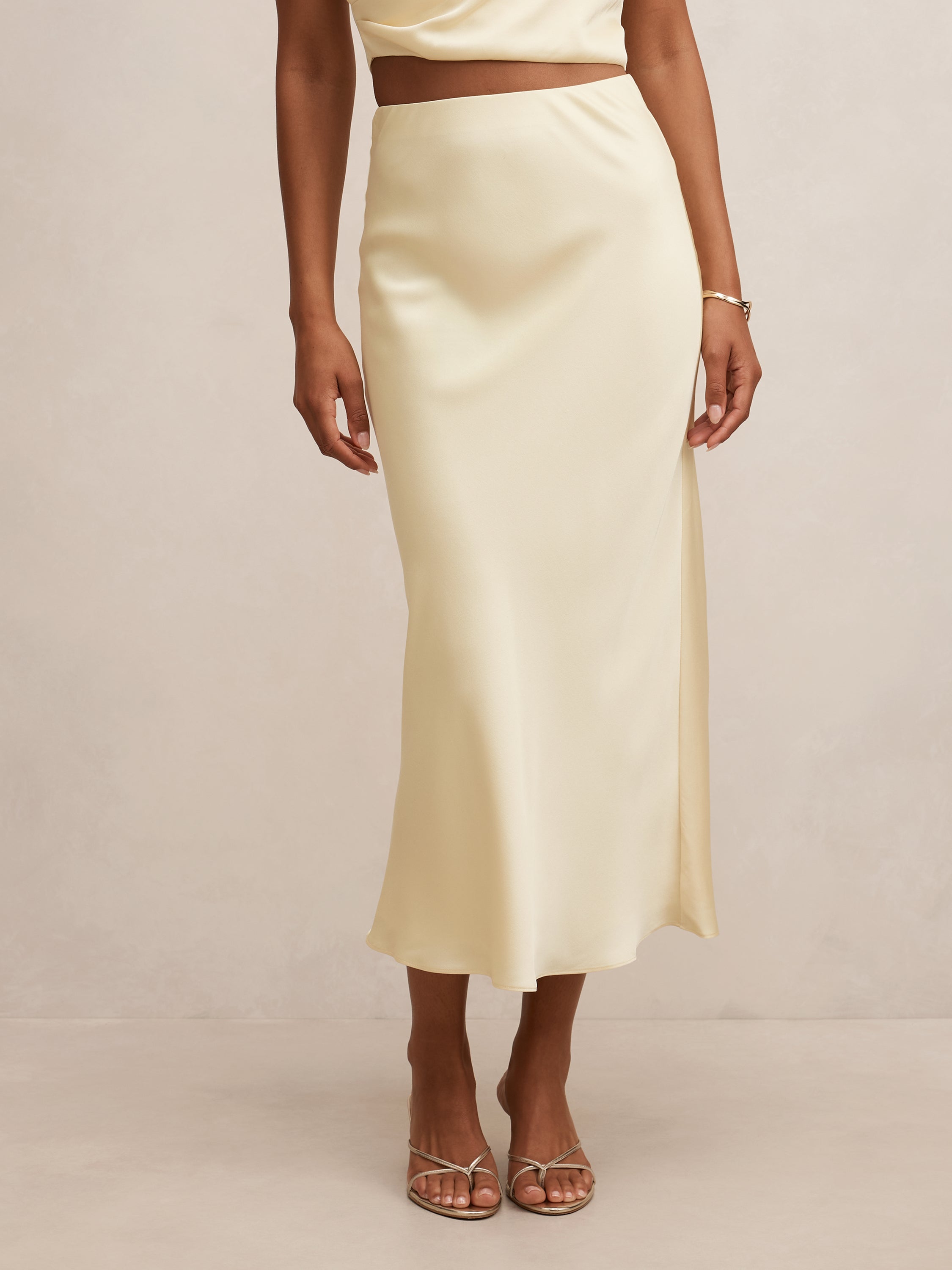 Melody Seam Detail Maxi Skirt