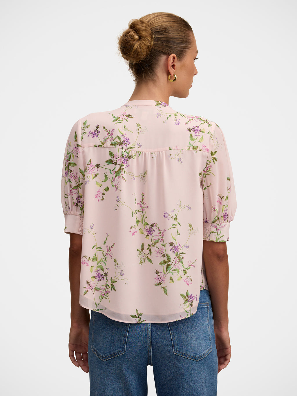 Evie Shirring Blouse