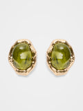Signature Olive Stone Stud