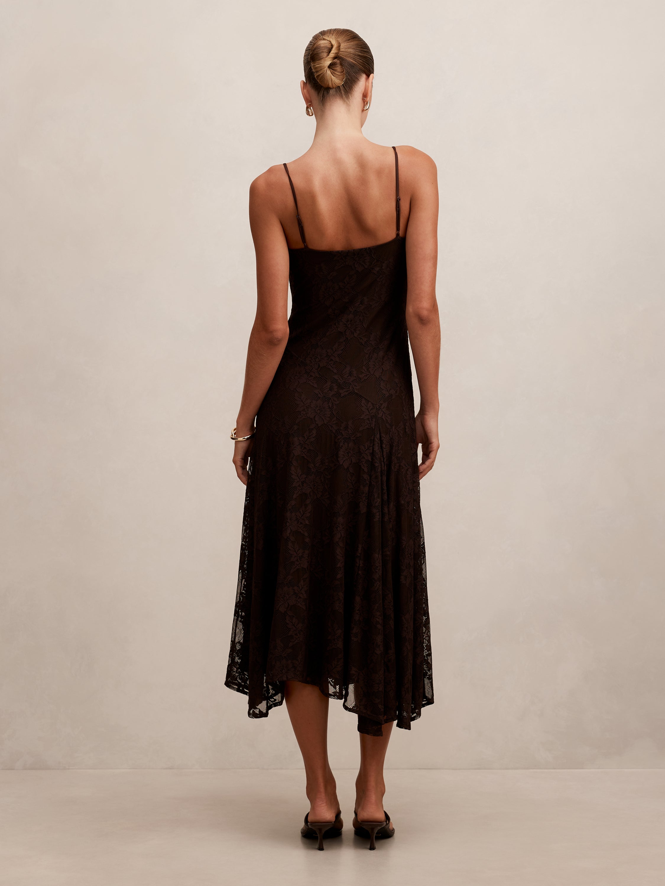 Victoria Lace Midi Dress