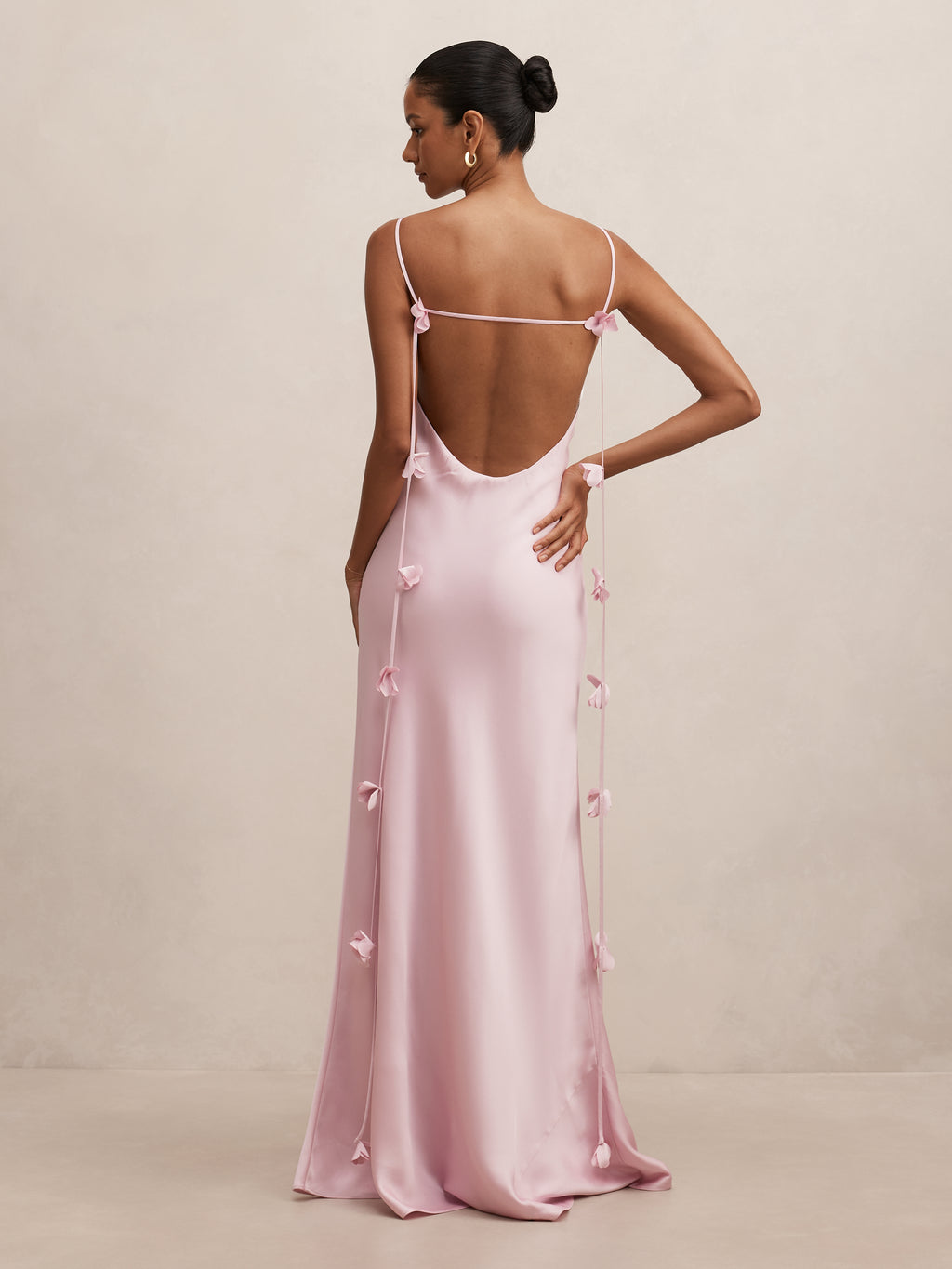 Amery Petite 3D Floral Maxi Dress