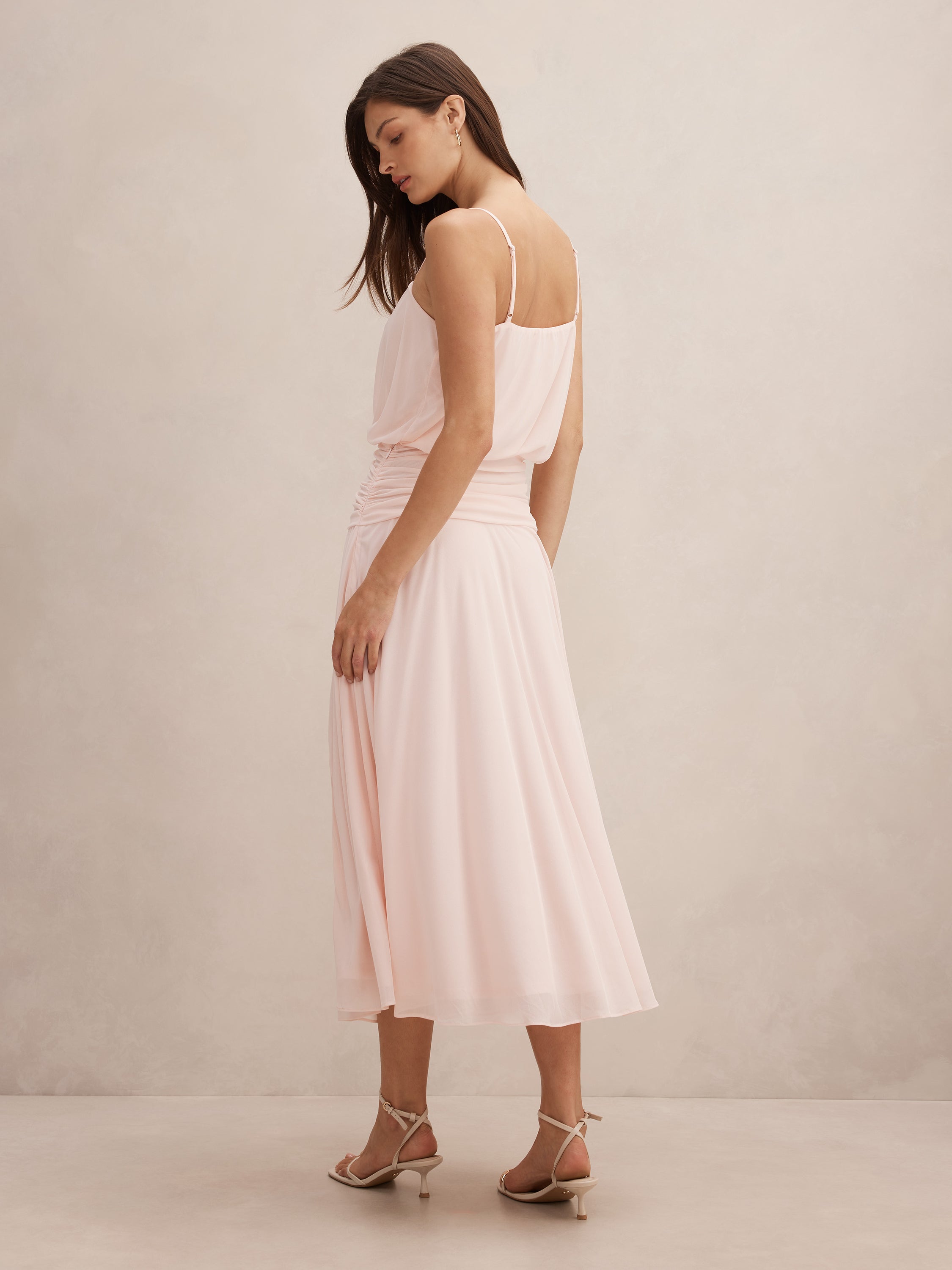 Leilani Bubble Bodice Midi Dress