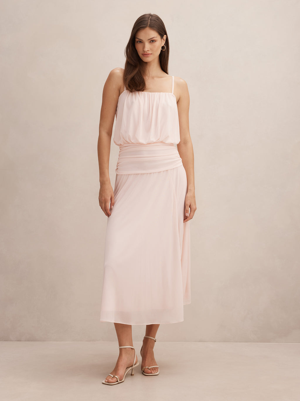 Leilani Bubble Bodice Midi Dress