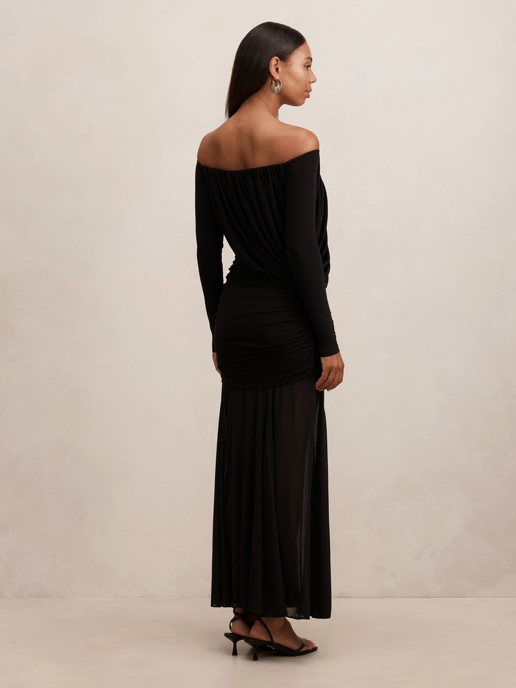 Belinda Bardot Draped Maxi Dress