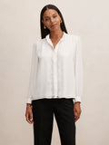 Poppy Lace Trim Blouse