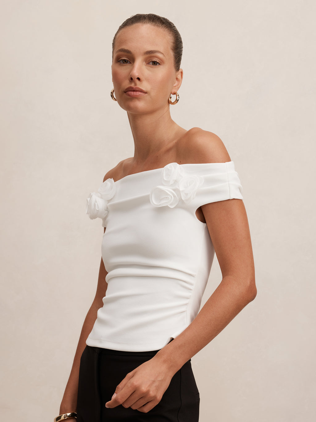 Cara Rosette Bardot Top