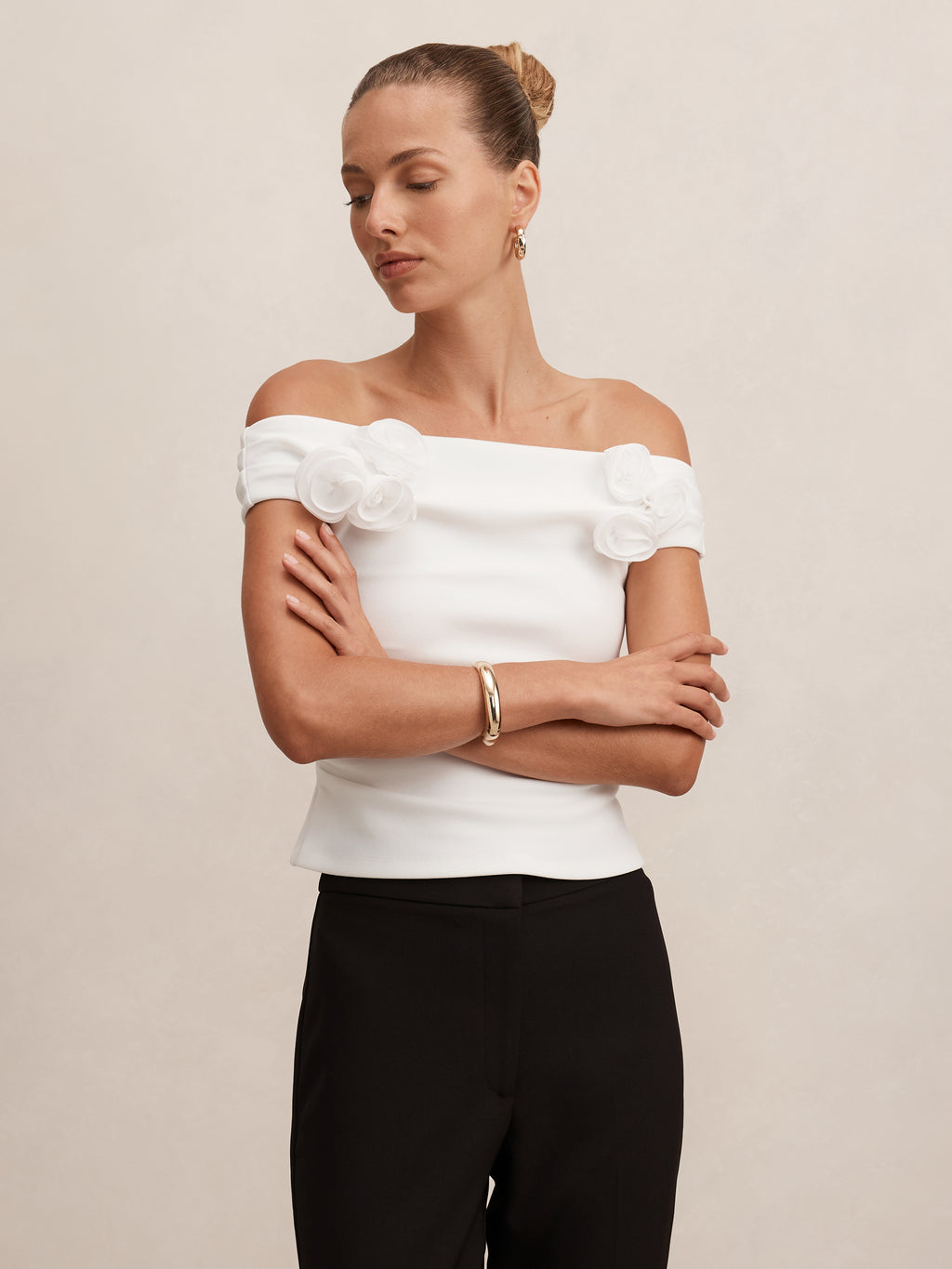 Cara Rosette Bardot Top