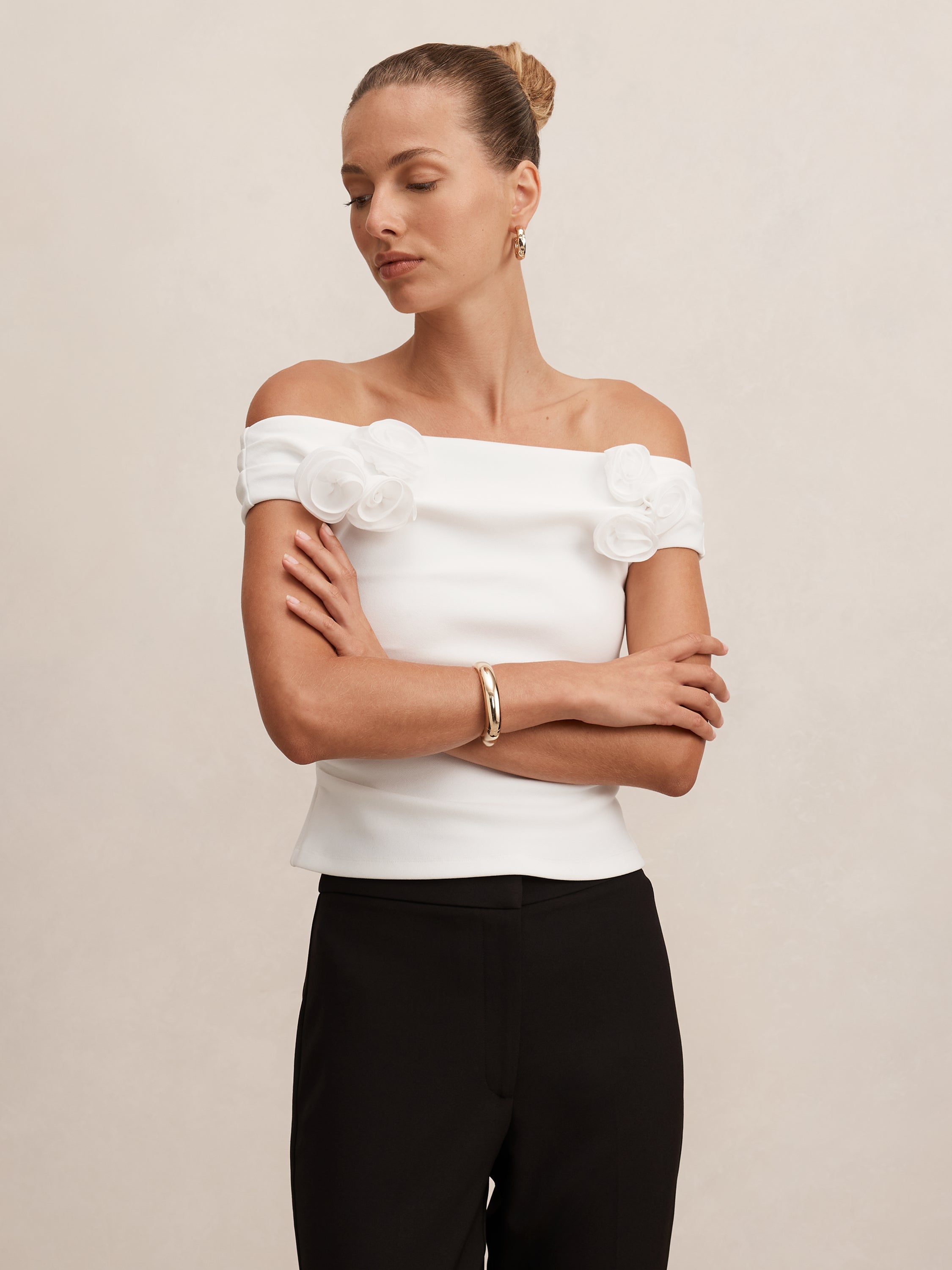 Cara Rosette Bardot Top
