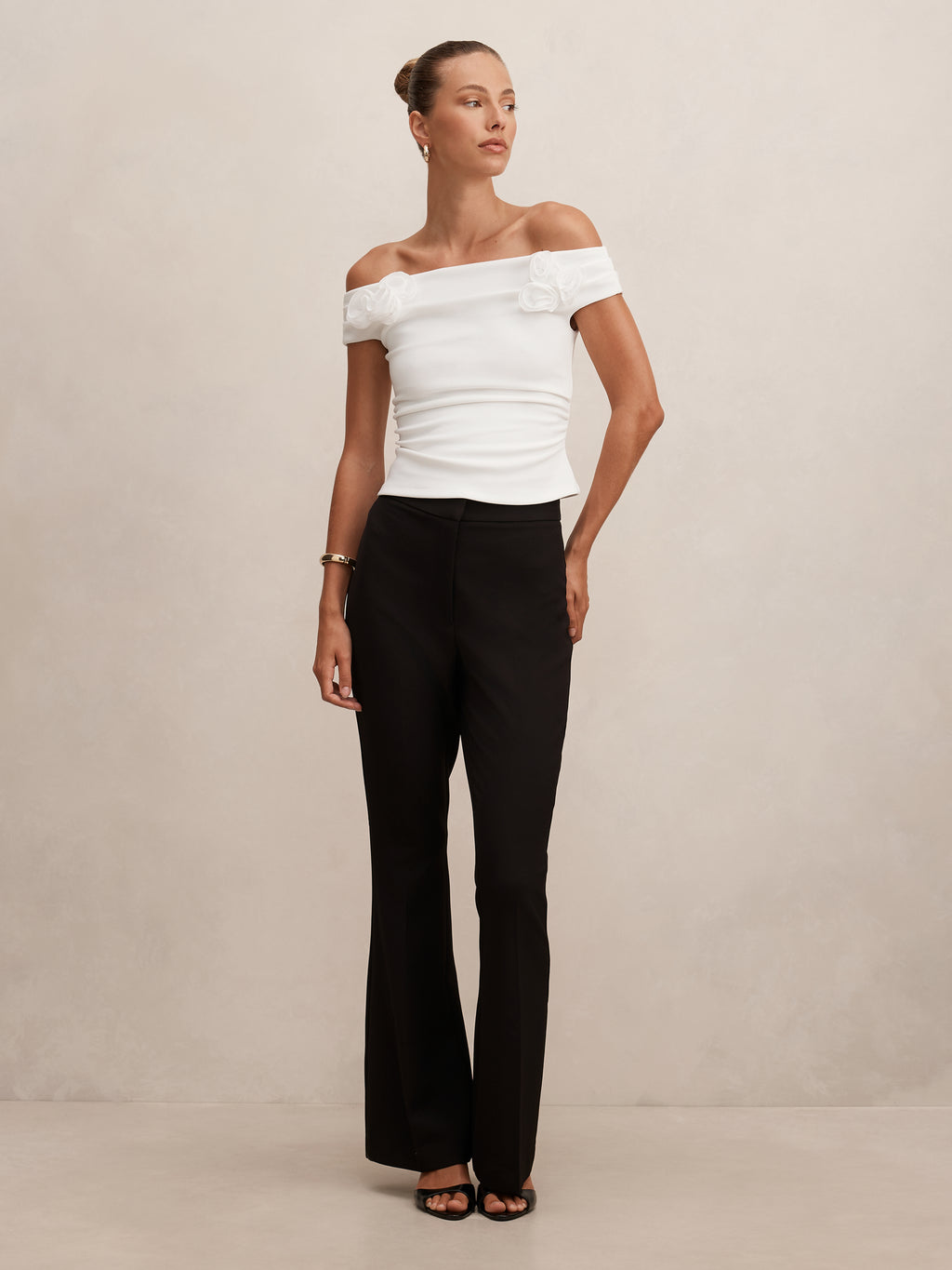 Cara Rosette Bardot Top