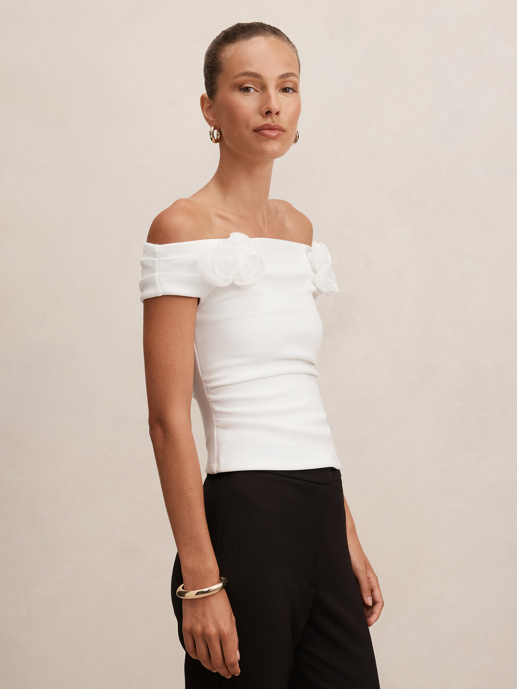 Cara Rosette Bardot Top