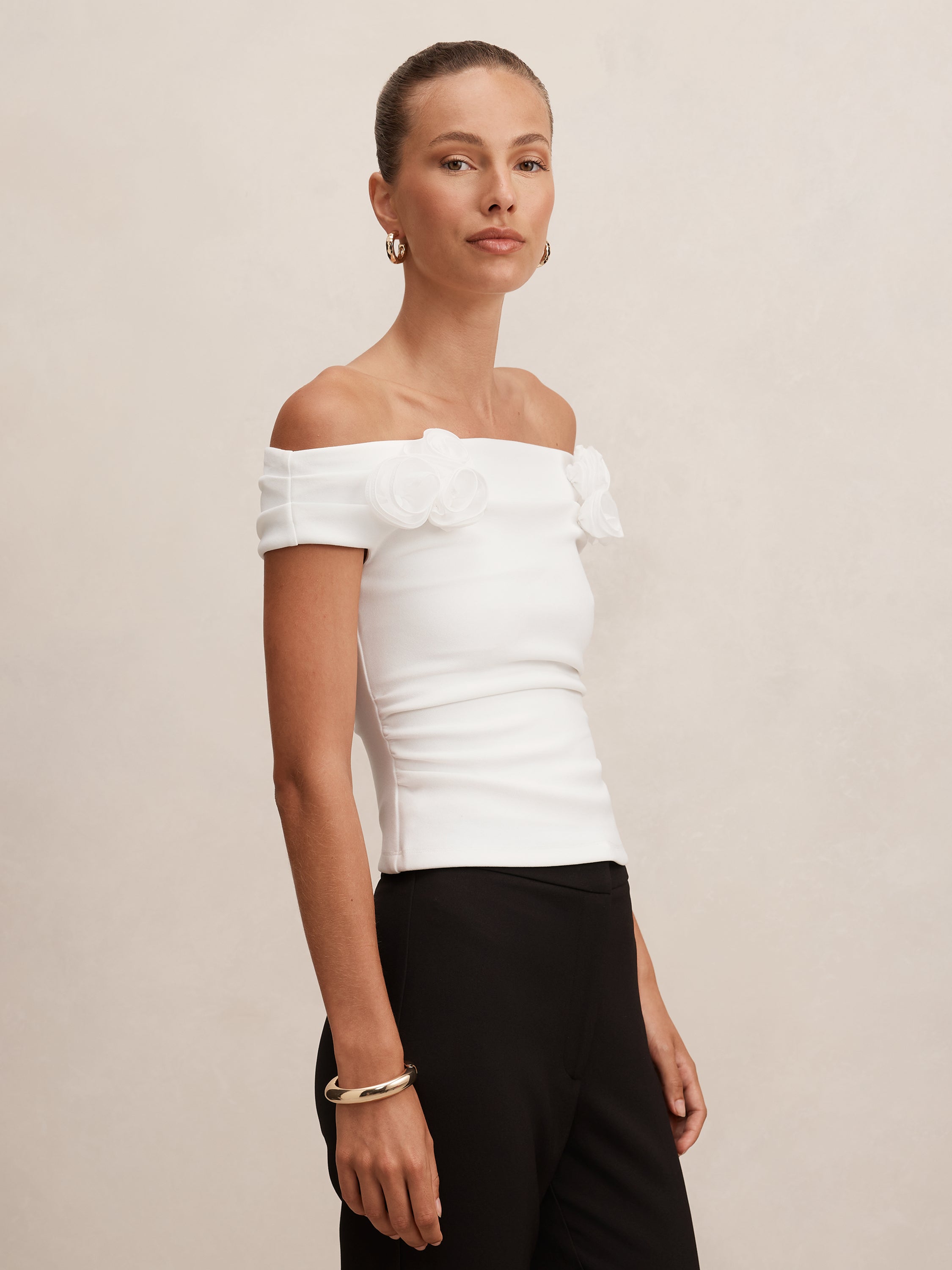 Cara Rosette Bardot Top