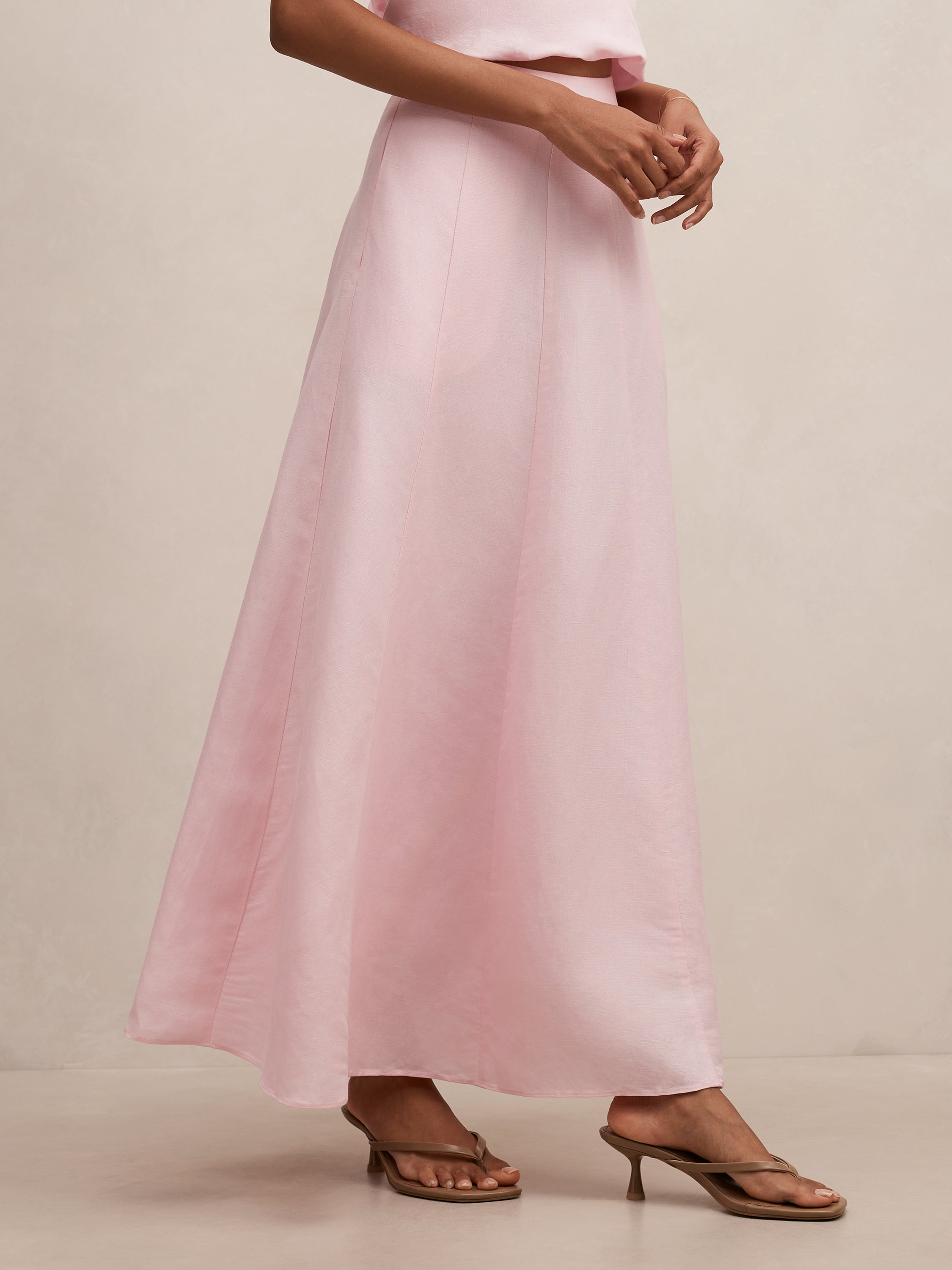 Georgina Petite Godet Skirt