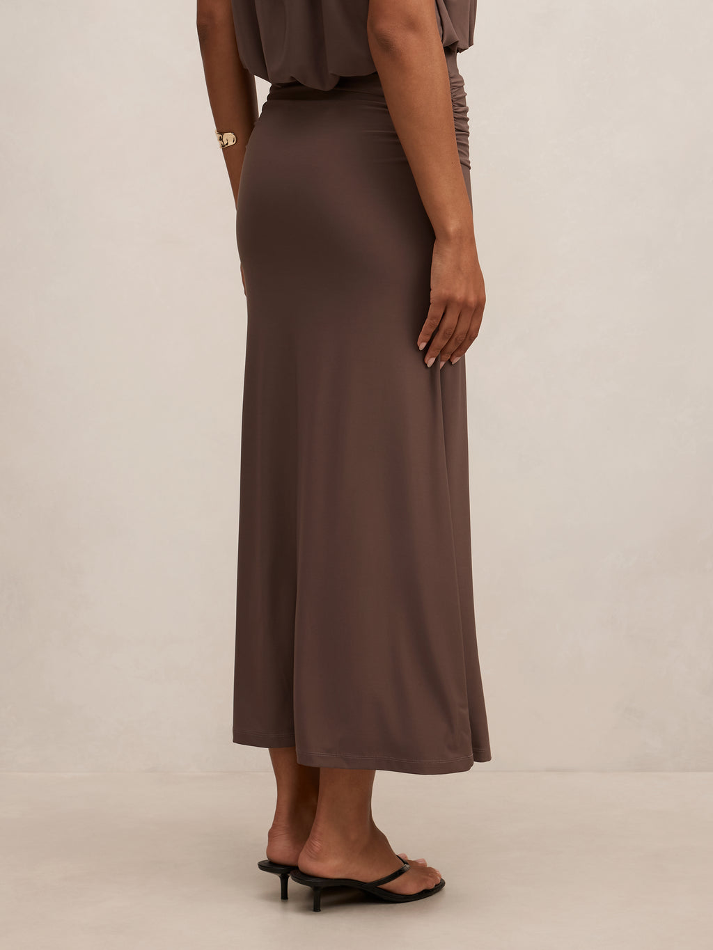 Sutton Flute Maxi Skirt